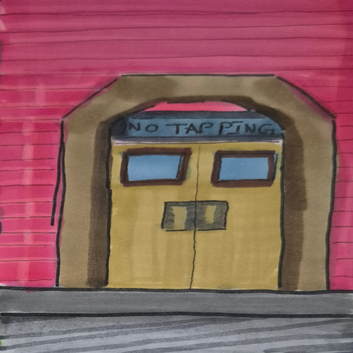 Inked path: Mentally depending on the Connection,  Amongst the frames, away-ink, comic art, comic strips, inkedpath, late to the party, puzzlement, Quibbles of the scribbles, the clone did it, used or not, webcomic