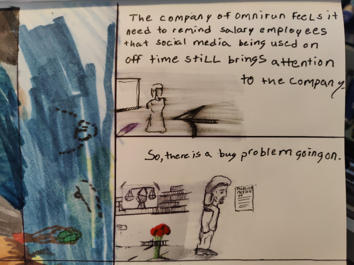 Comic entries of the away forward ink the path