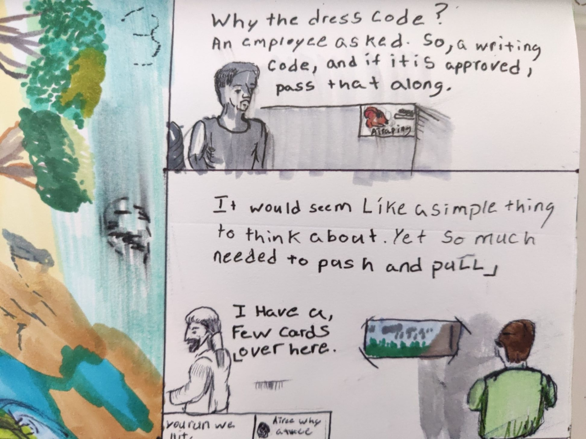 Comic entries of the away forward ink the path