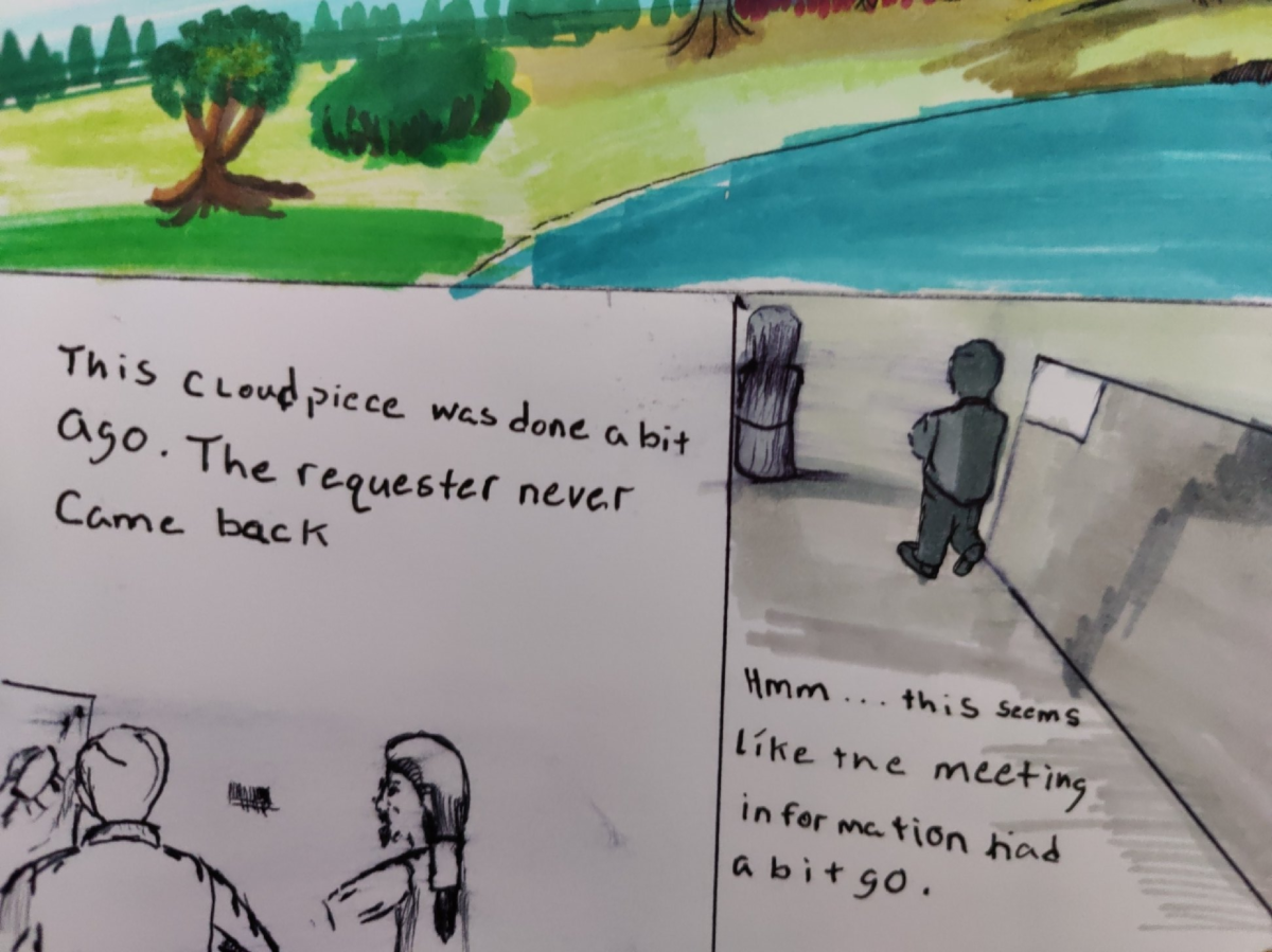 Comic entries of the away forward ink the path