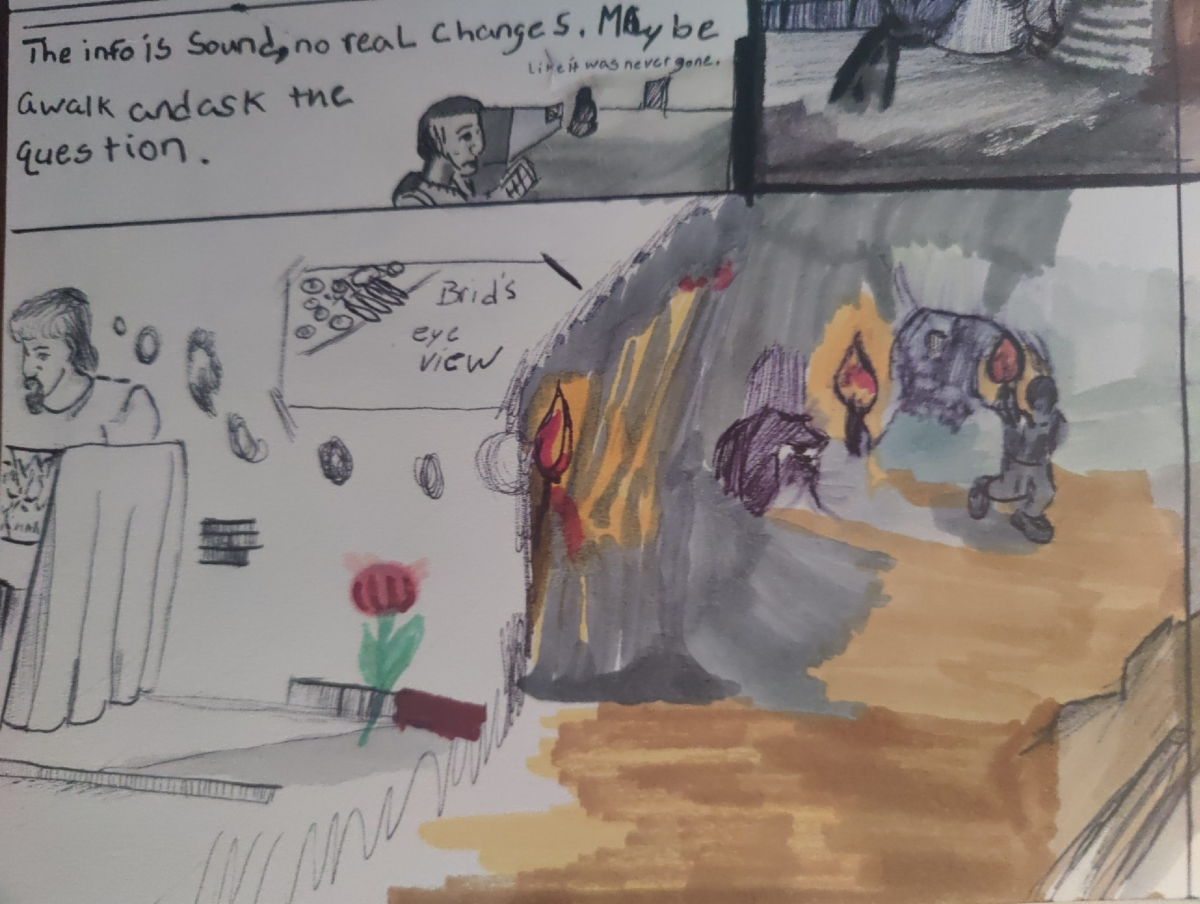 Comic entries of the away forward ink the path