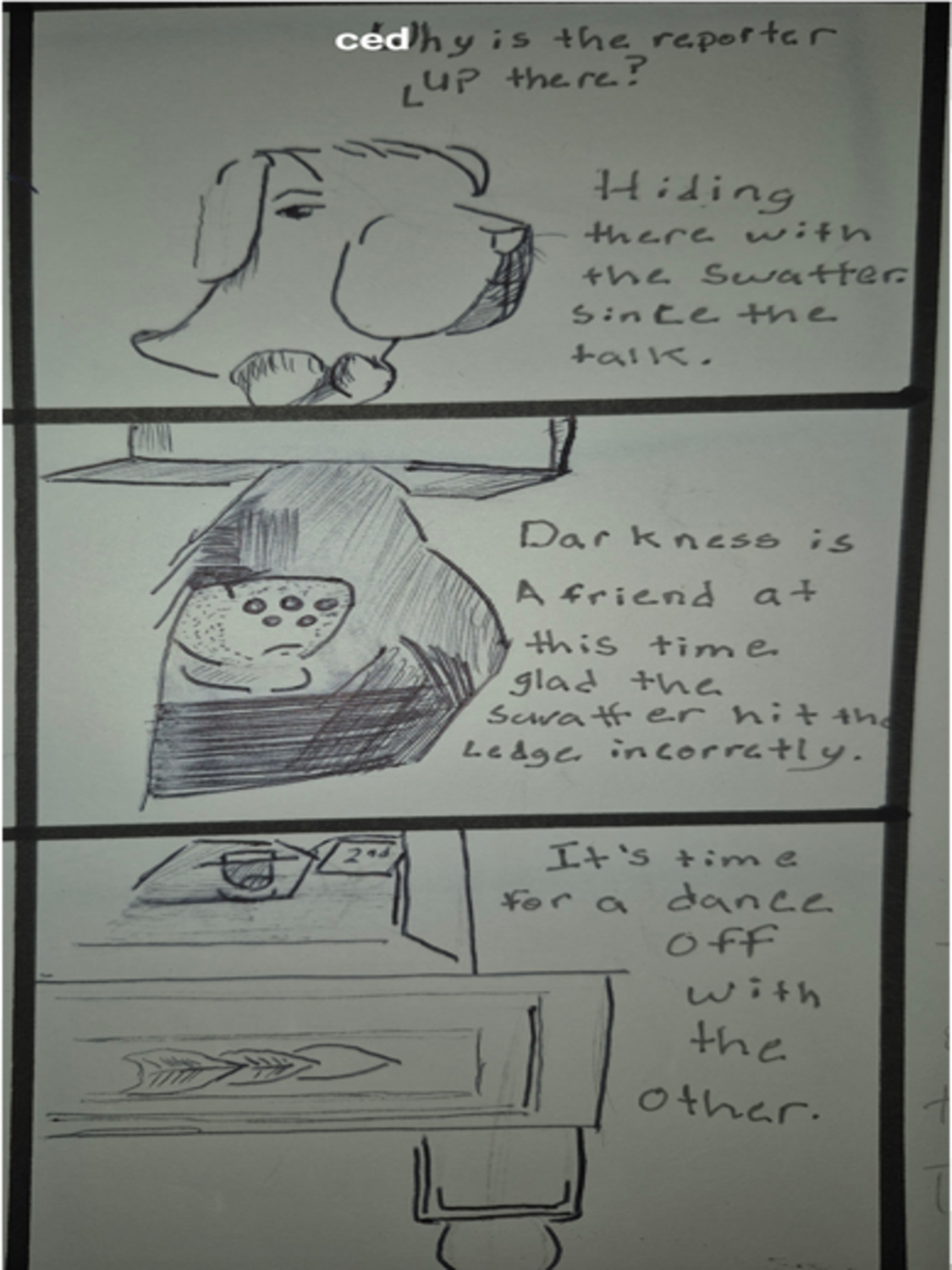 Inked Path: One history to explain in more detail
Amongst the frames, away-ink, comic art, comic strips, inkedpath, late to the party, puzzlement, Quibbles of the scribbles, the clone did it, used or not, webcomic