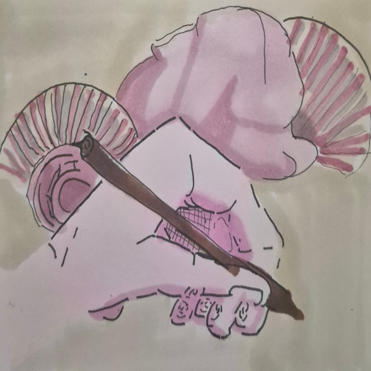 Inked Path: Imagination and Storytelling as Unifying Elements, comic art, comic strips, inkedpath, late to the party, puzzlement, Quibbles of the scribbles, the clone did it, used or not, webcomic.