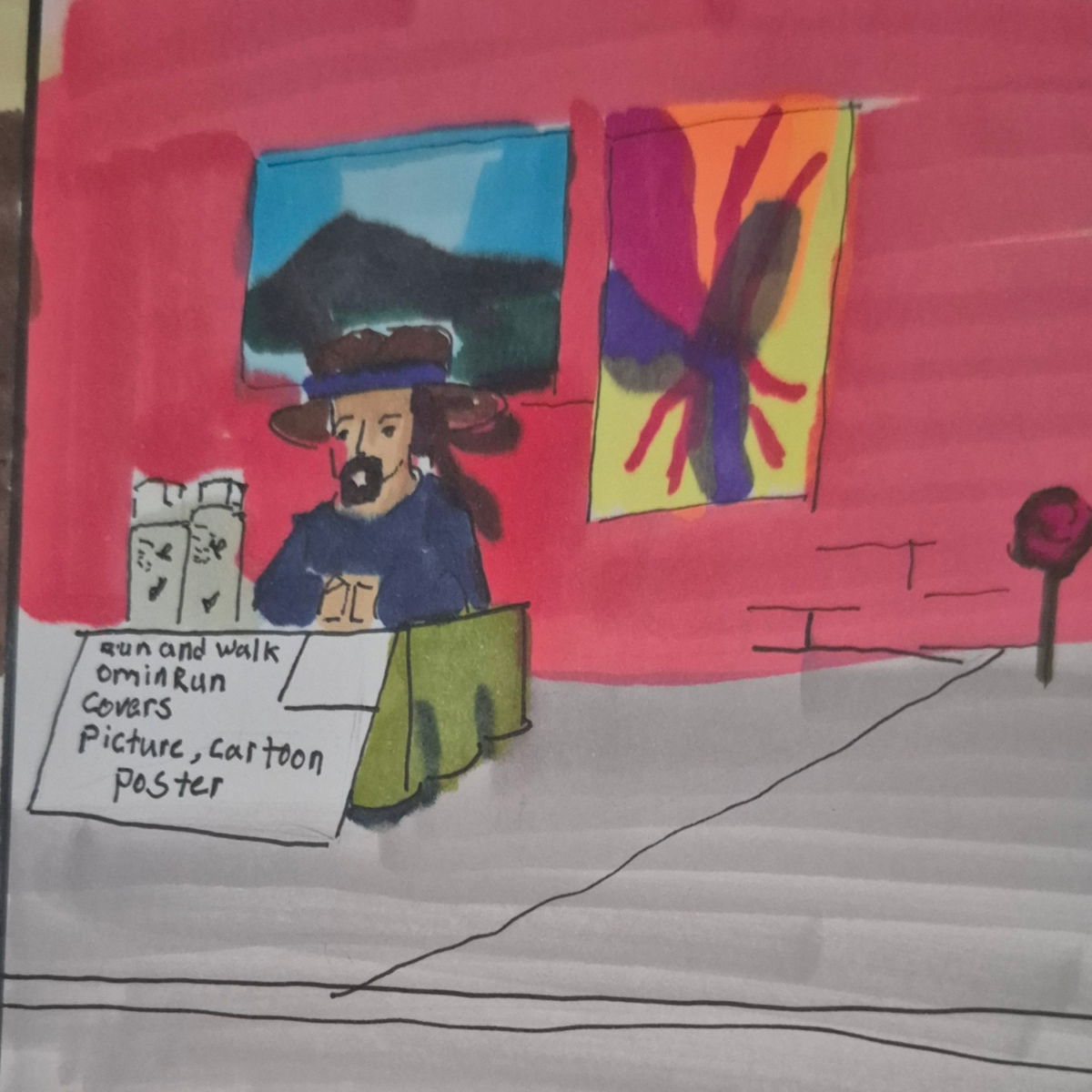 Inked Path: A cloning of old framing,  Amongst the frames, away-ink, comic art, comic strips, inkedpath, late to the party, puzzlement, Quibbles of the scribbles, the clone did it, used or not, webcomic