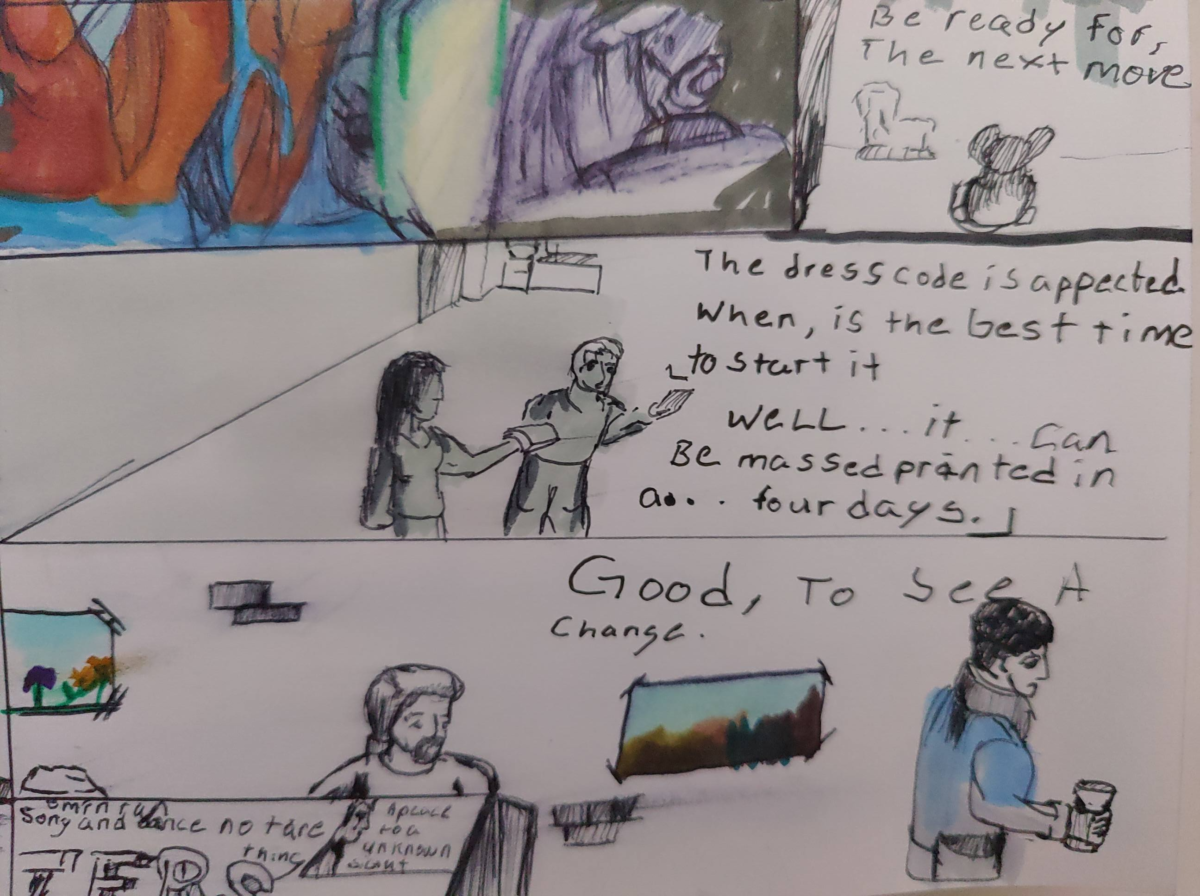 Comic entries of the away forward ink the path