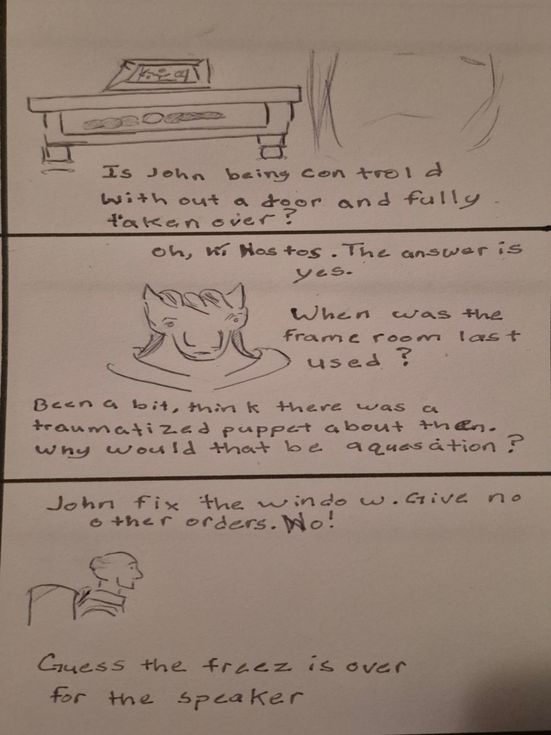 Inked Path: A swat down turns the head
Amongst the frames, away-ink, comic art, comic strips, inkedpath, late to the party, puzzlement, Quibbles of the scribbles, the clone did it, used or not, webcomic