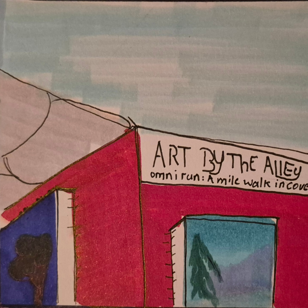 Inked Path: Appearance is adequate even when frightened.,  Amongst the frames, away-ink, comic art, comic strips, inkedpath, late to the party, puzzlement, Quibbles of the scribbles, the clone did it, used or not, webcomic