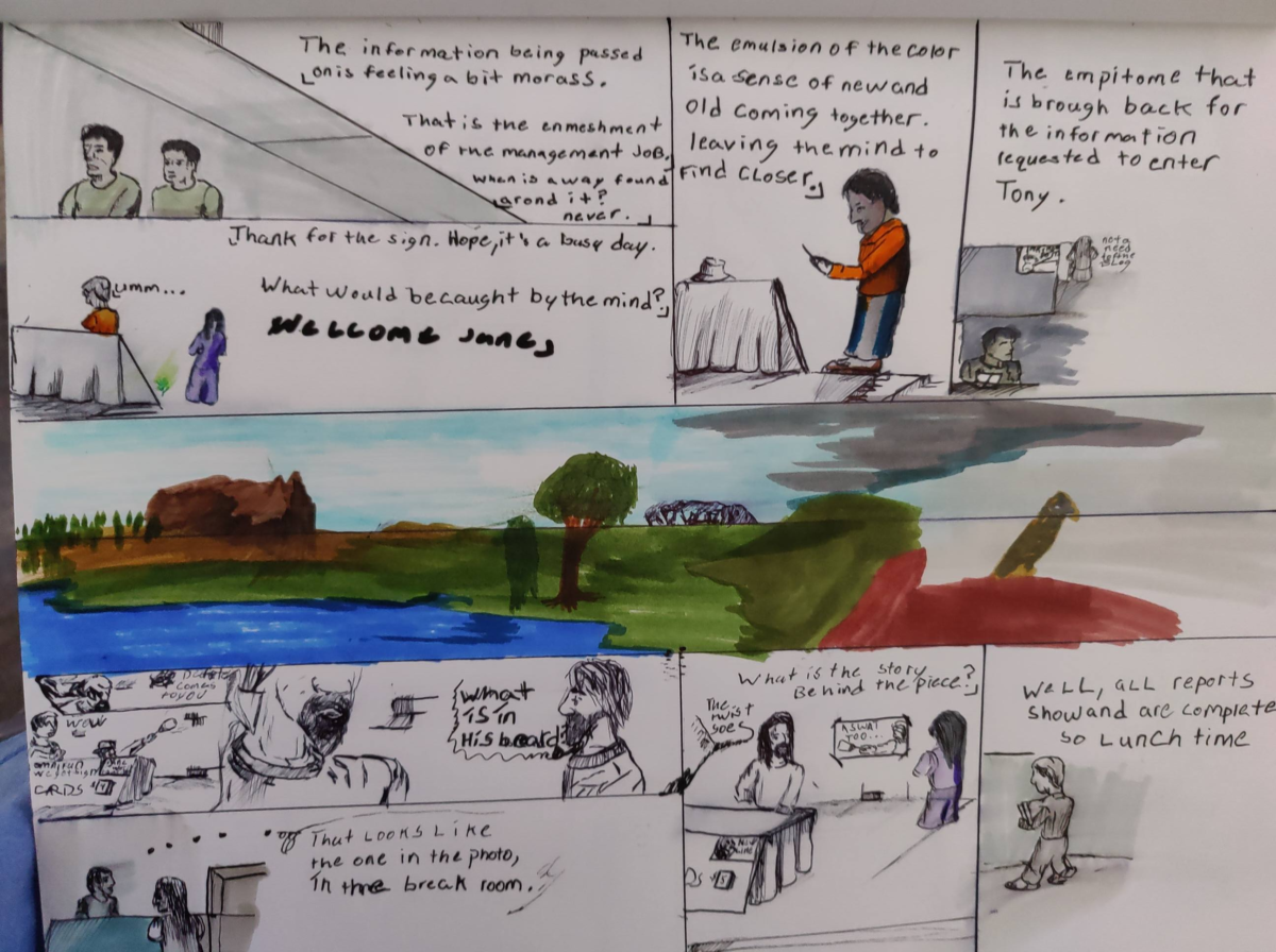 Comic entries of the away forward ink the path