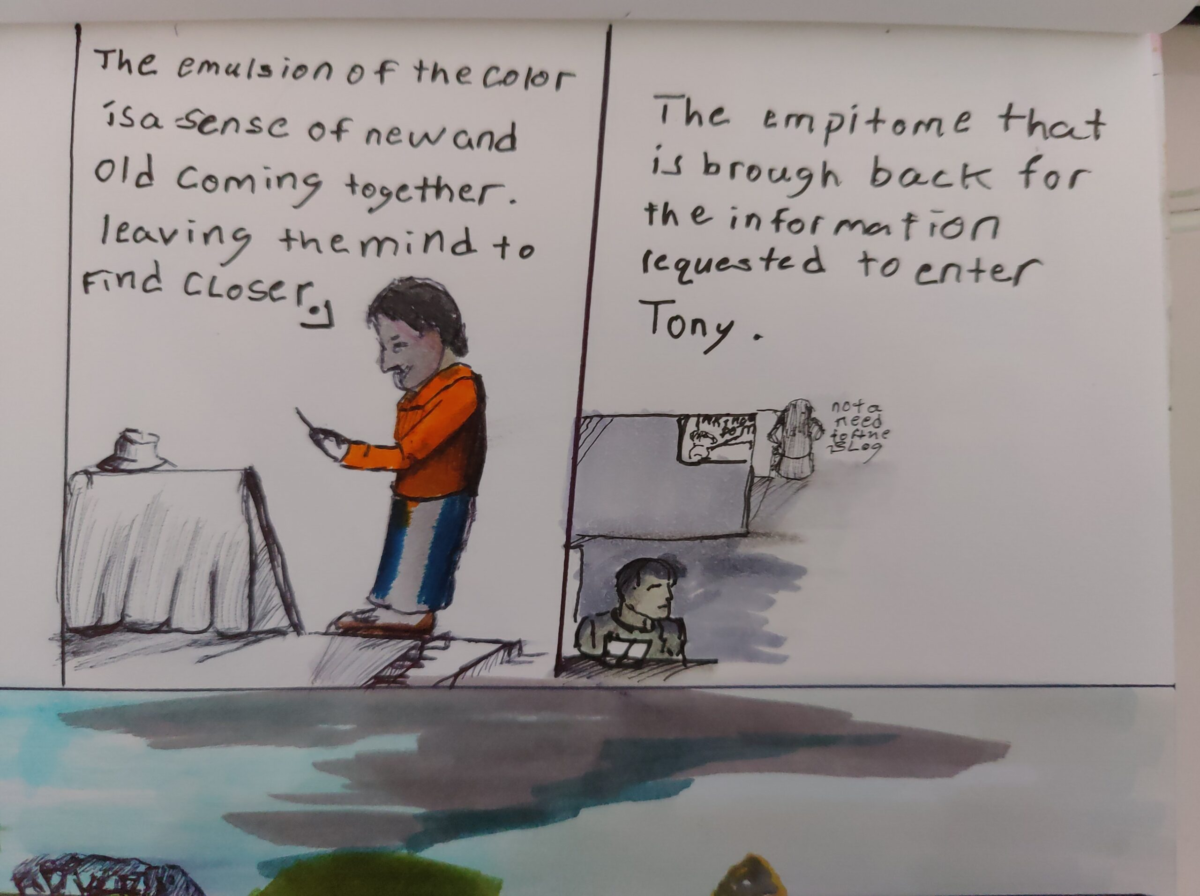 Comic entries of the away forward ink the path