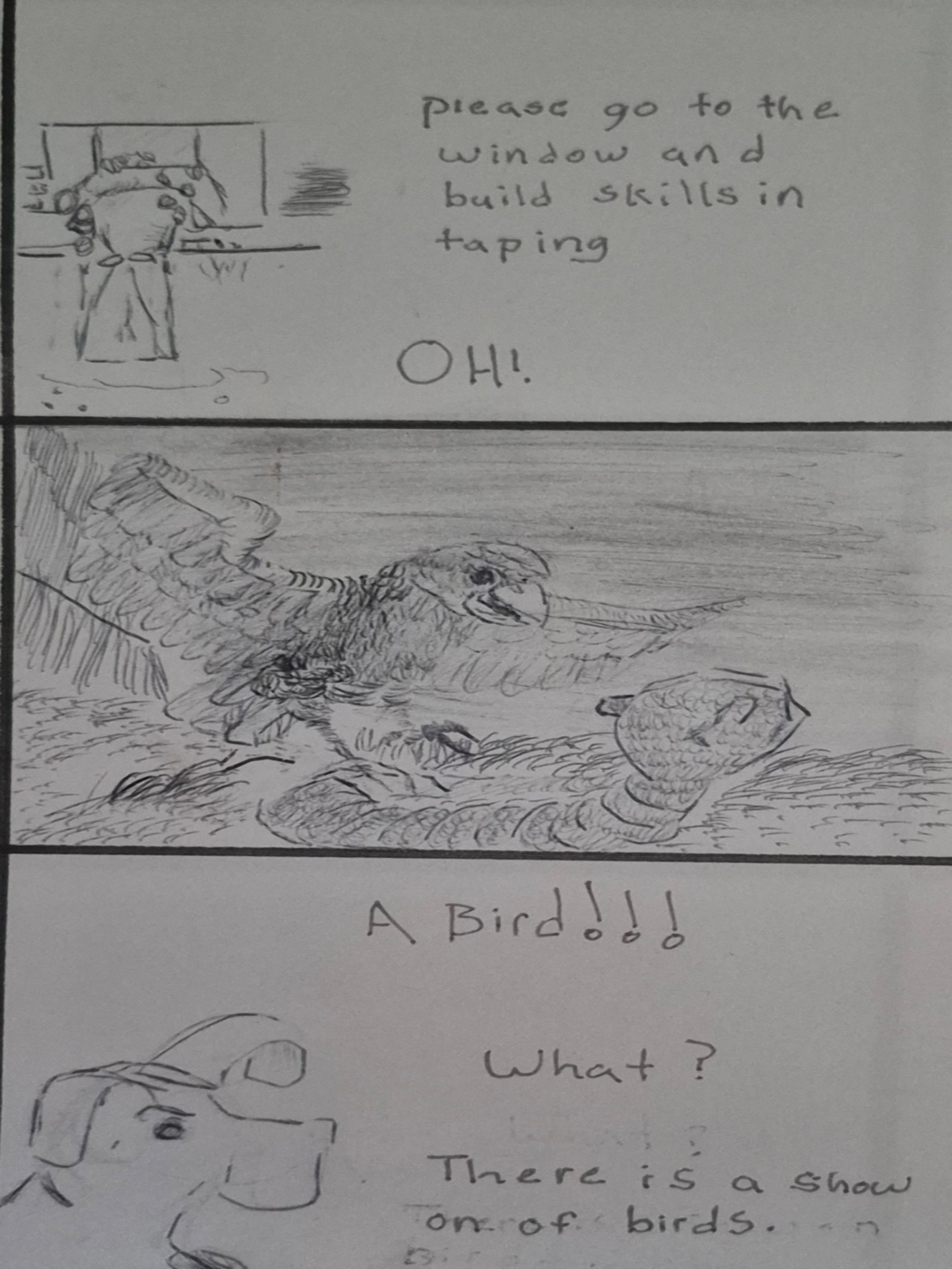 Inked Path: Taggers a wall, non-compos mentis,  Amongst the frames, away-ink, comic art, comic strips, inkedpath, late to the party, puzzlement, Quibbles of the scribbles, the clone did it, used or not, webcomic