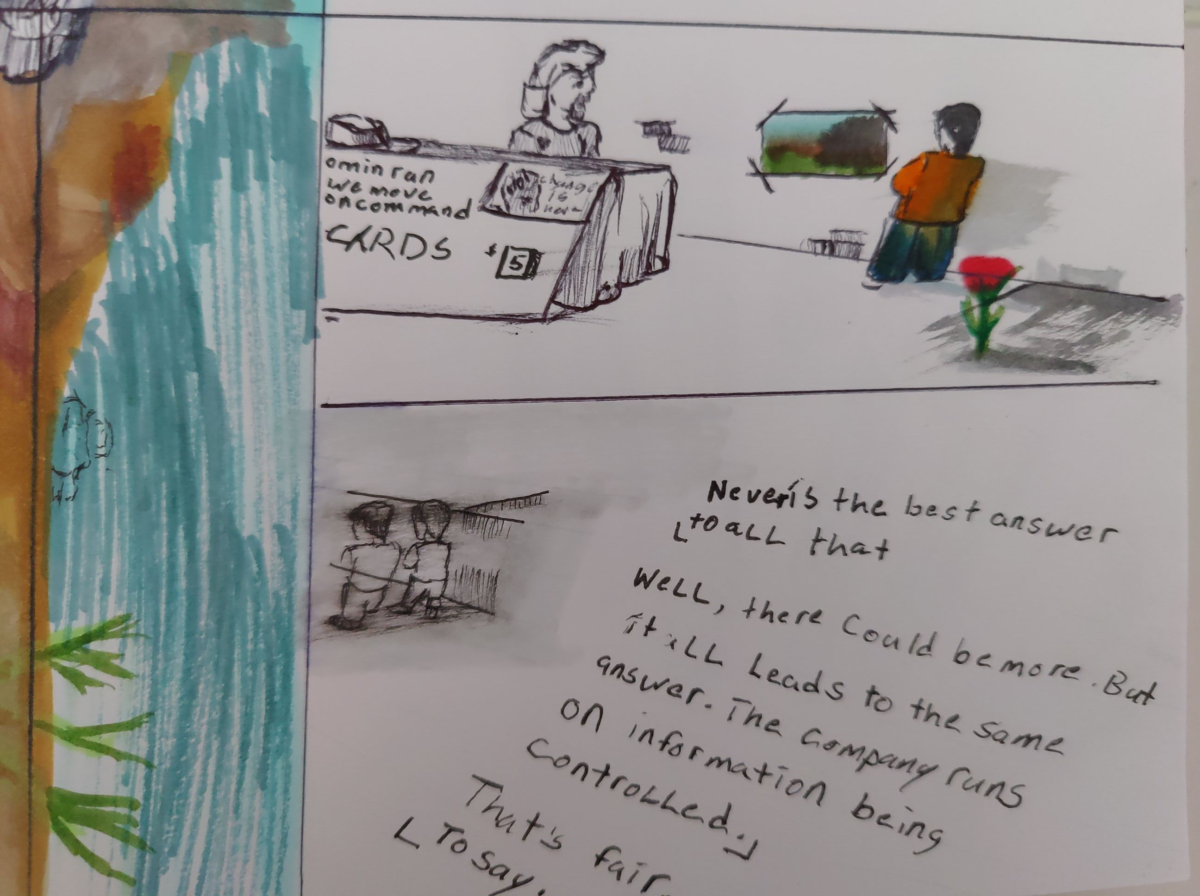 Comic entries of the away forward ink the path