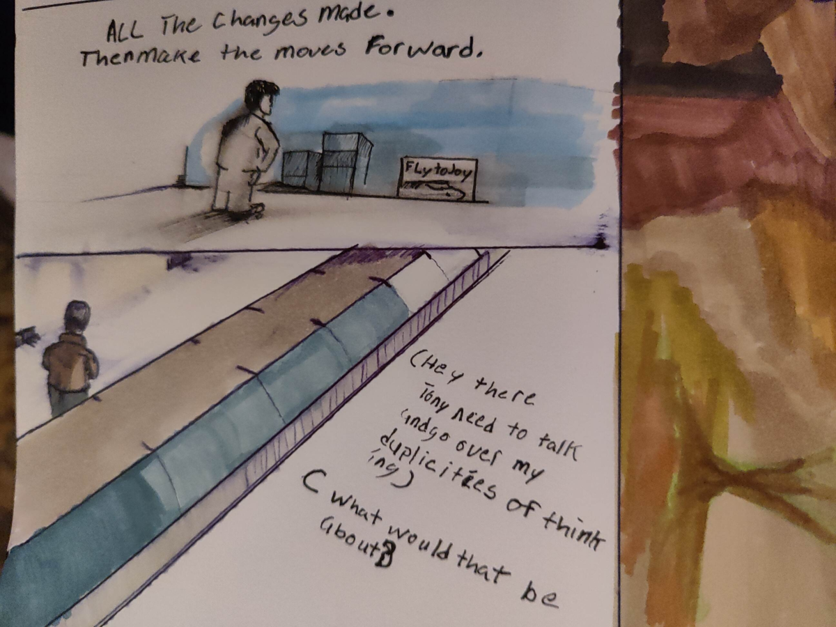 Comic entries of the away forward ink the path