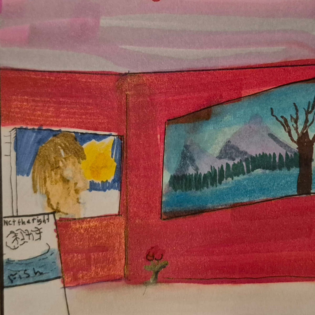 Inked Path: Appearance is adequate even when frightened.,  Amongst the frames, away-ink, comic art, comic strips, inkedpath, late to the party, puzzlement, Quibbles of the scribbles, the clone did it, used or not, webcomic