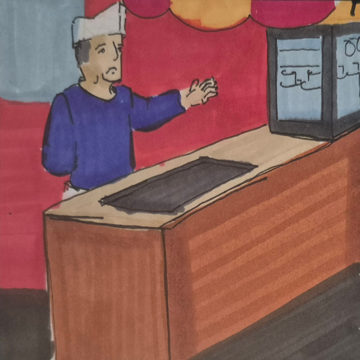 Inked Path: The stillness allows the drawing,  Amongst the frames, away-ink, comic art, comic strips, inkedpath, late to the party, puzzlement, Quibbles of the scribbles, the clone did it, used or not, webcomic