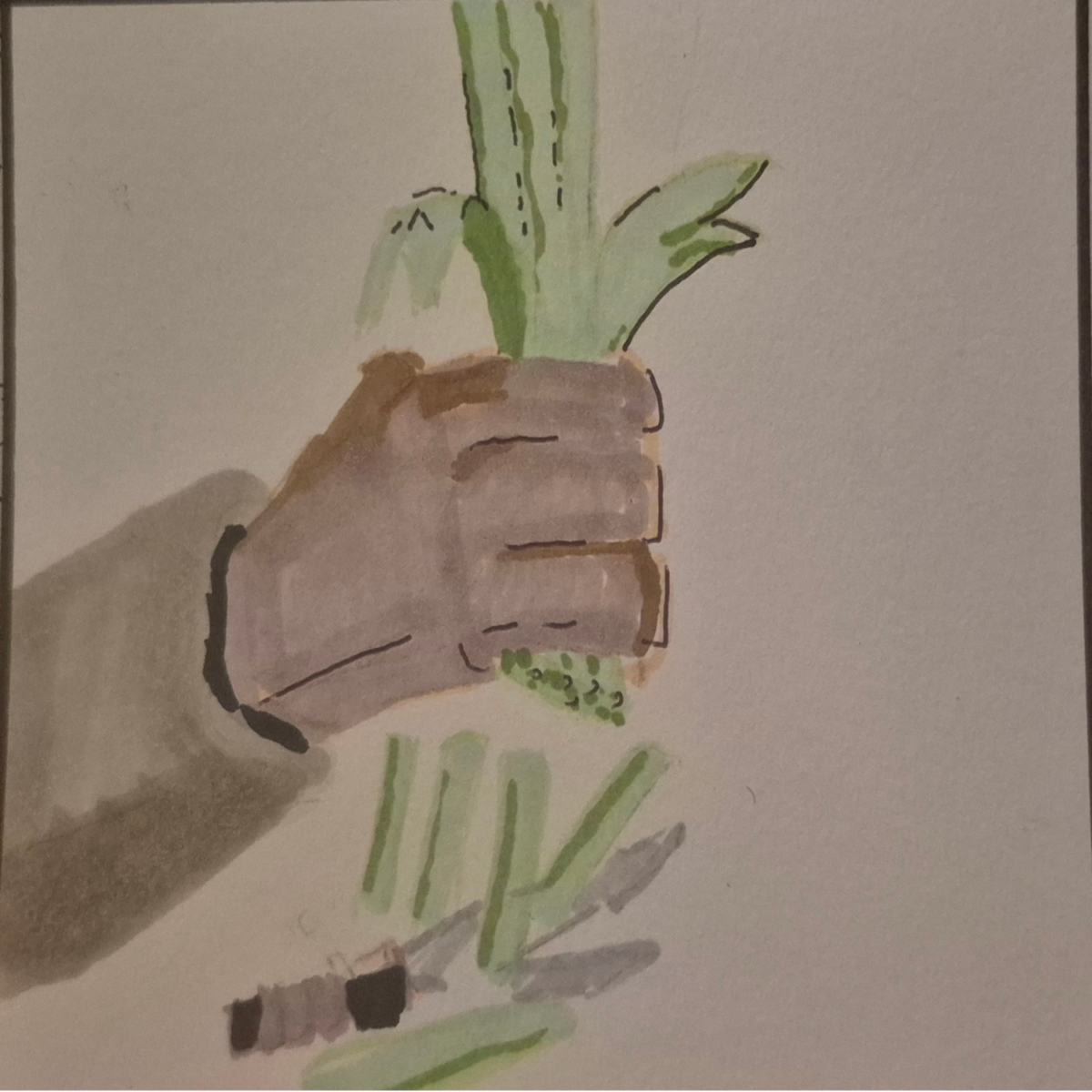 Inked Path: The stillness allows the drawing,  Amongst the frames, away-ink, comic art, comic strips, inkedpath, late to the party, puzzlement, Quibbles of the scribbles, the clone did it, used or not, webcomic