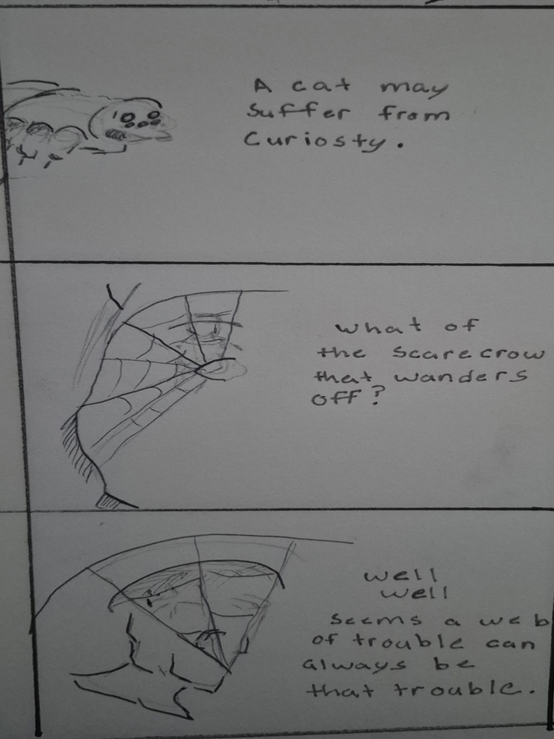 Inked Path: Faded Control of the Fake,  Amongst the frames, away-ink, comic art, comic strips, inkedpath, late to the party, puzzlement, Quibbles of the scribbles, the clone did it, used or not, webcomic