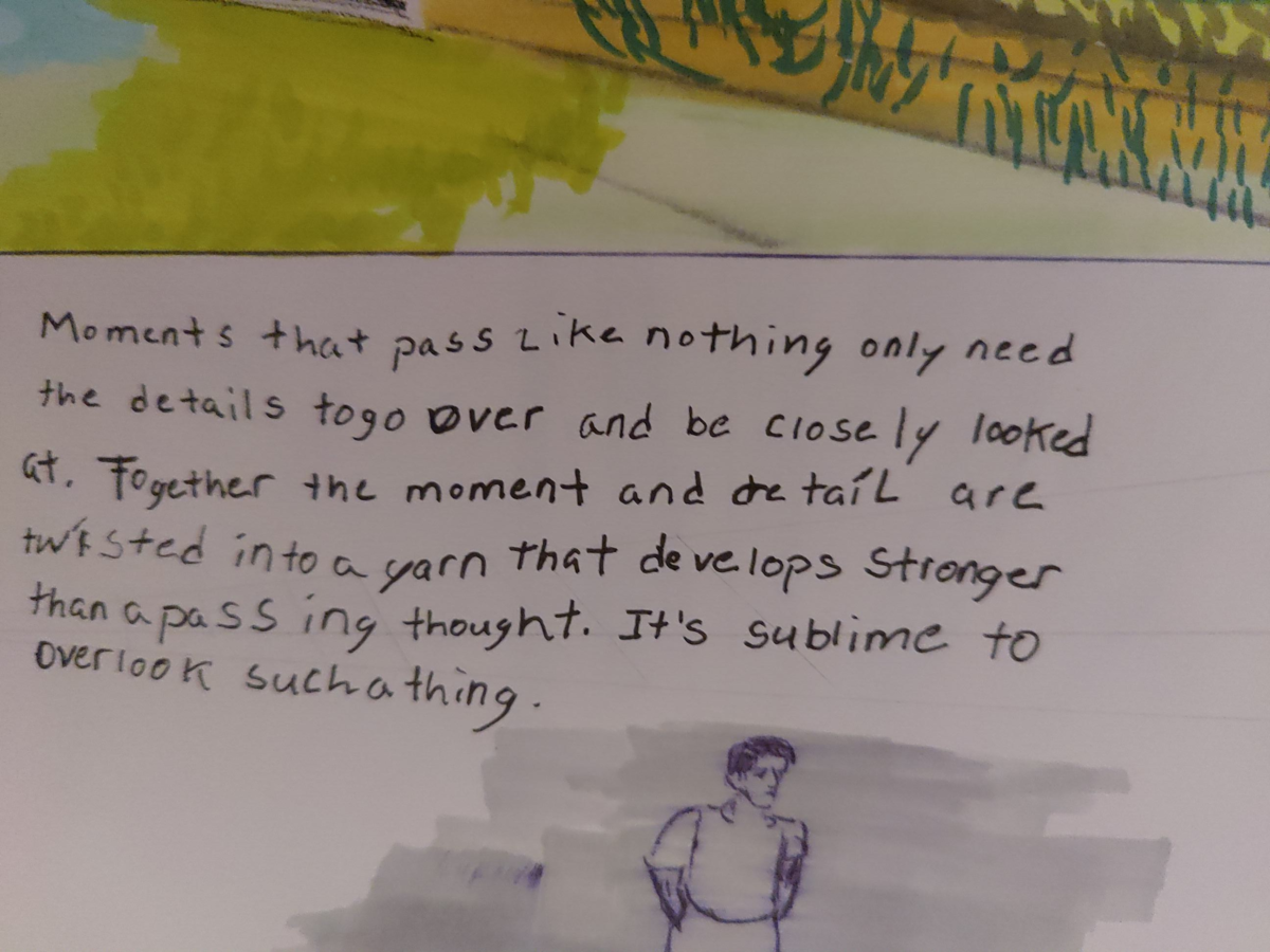 Comic entries of the away forward ink the path