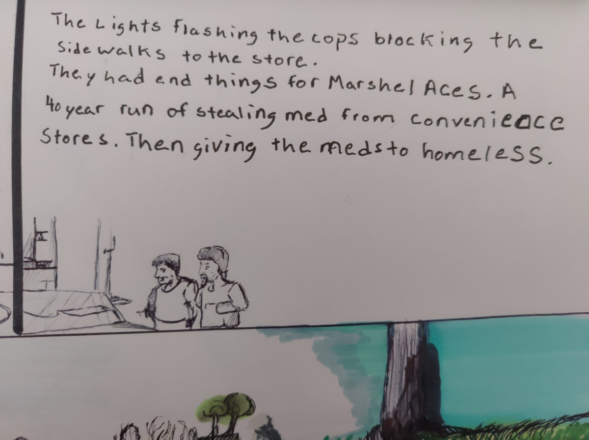 Comic entries of the away forward ink the path