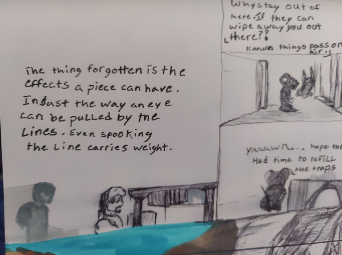 Comic entries of the away forward ink the path