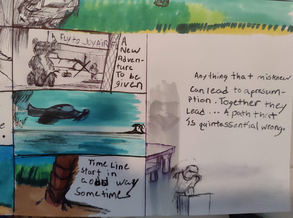 Comic entries of the away forward ink the path