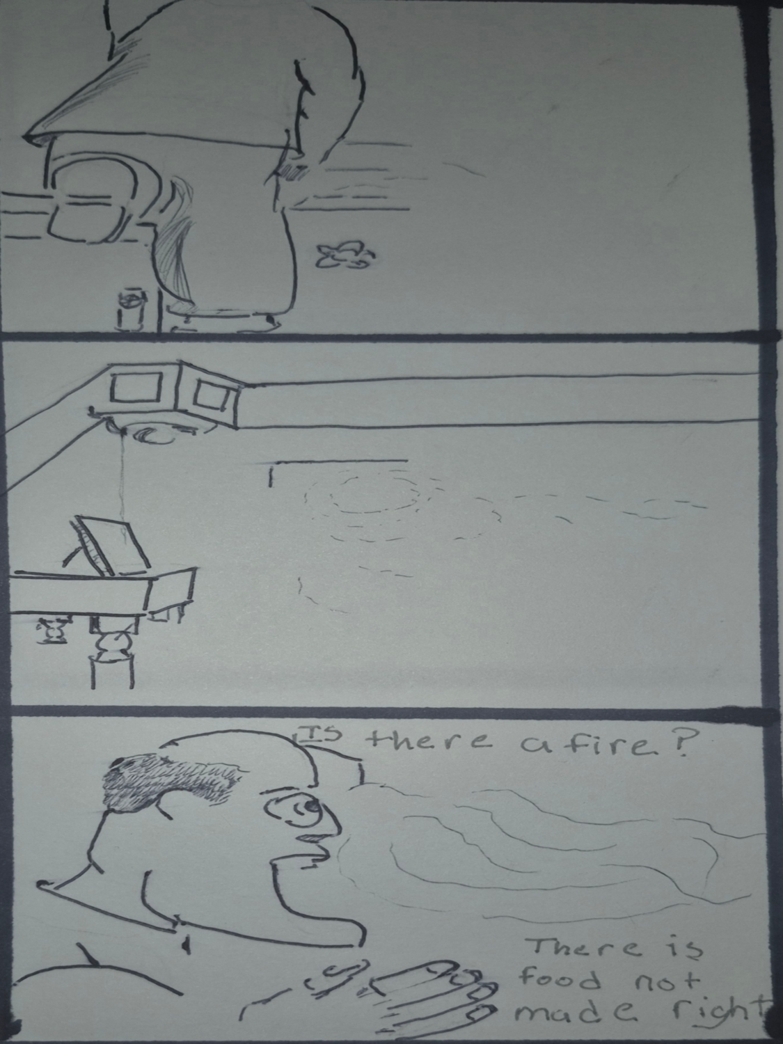 Inked Path: Unmoved by the botanical arrangement’s allure, comic art, comic strips, inkedpath, late to the party, puzzlement, Quibbles of the scribbles, the clone did it, used or not, webcomic