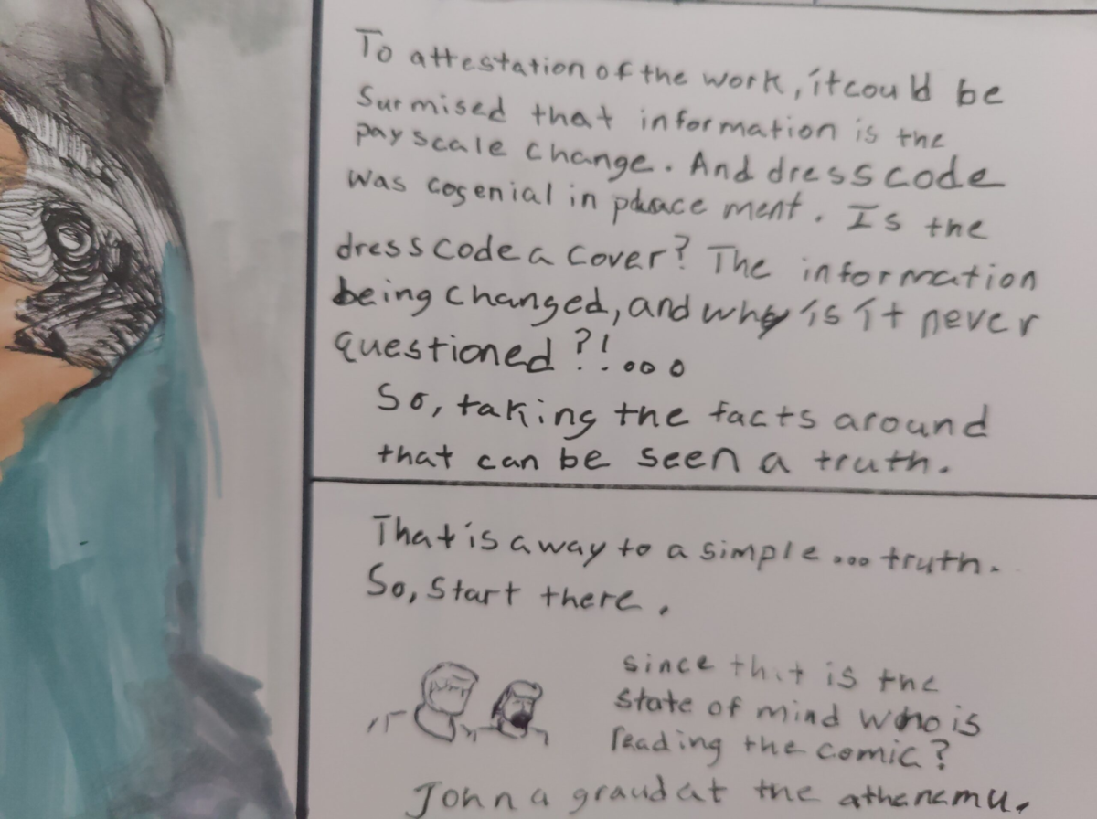 Comic entries of the away forward ink the path