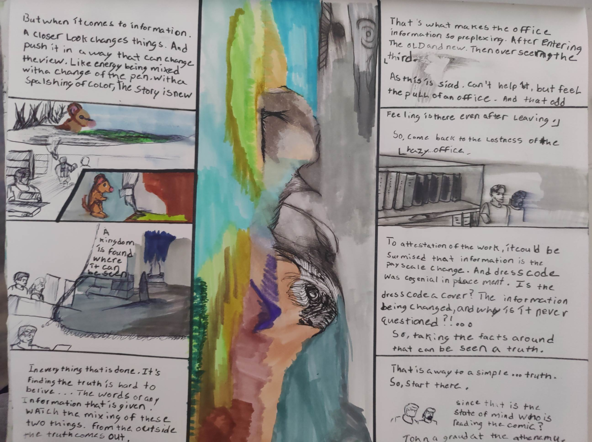 Comic entries of the away forward ink the path