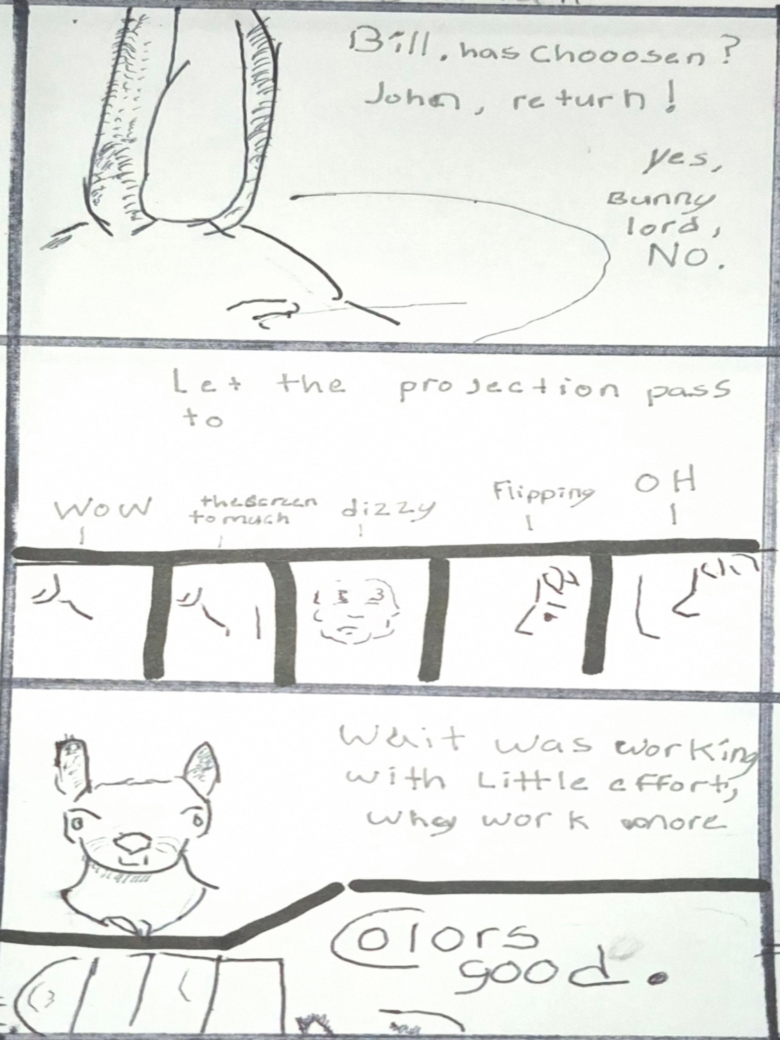 Inked Path: Amongst the ink, usefulness is found, comic art, comic strips, inkedpath, late to the party, puzzlement, Quibbles of the scribbles, the clone did it, used or not, webcomic