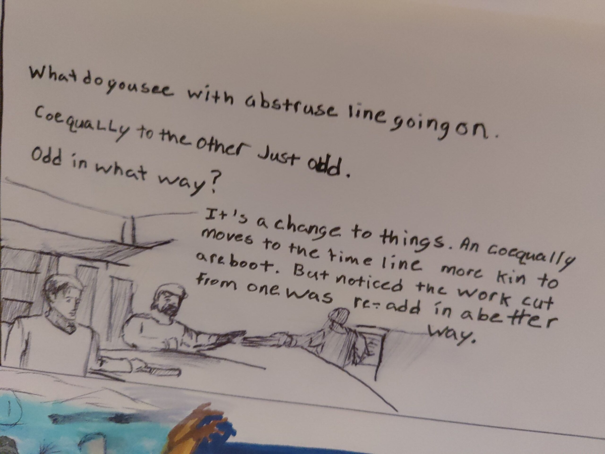 Comic entries of the away forward ink the path