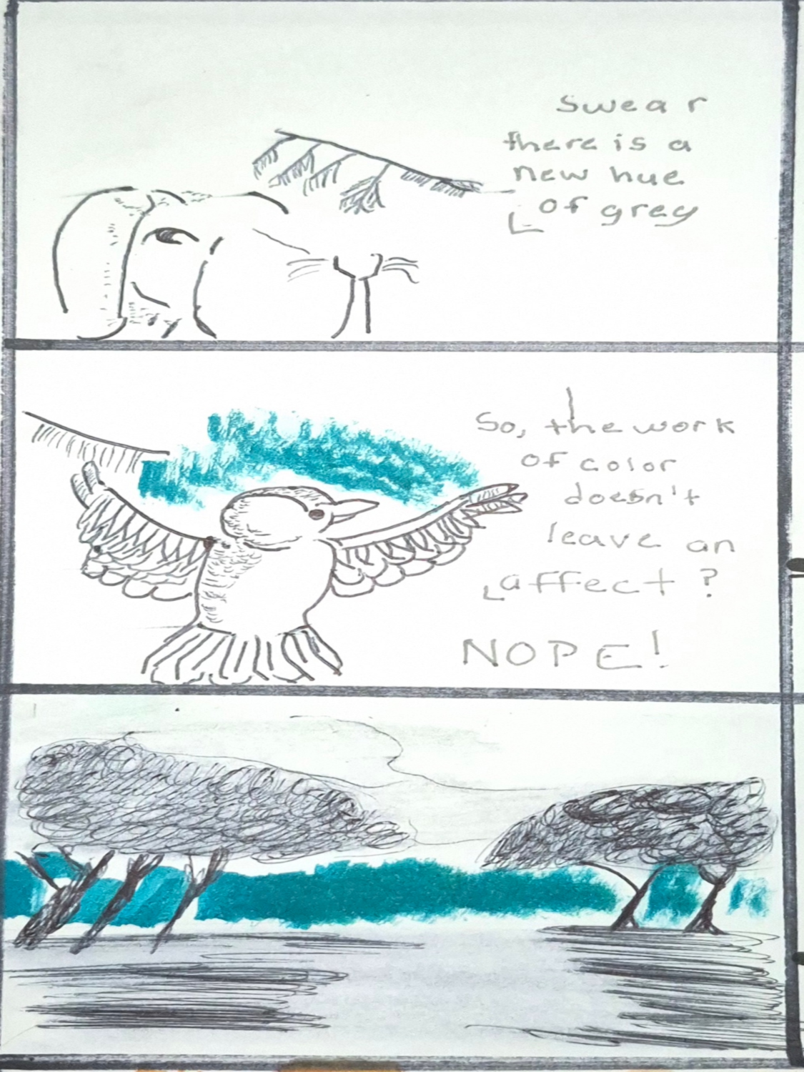 Inked Path: Amongst the ink, usefulness is found, comic art, comic strips, inkedpath, late to the party, puzzlement, Quibbles of the scribbles, the clone did it, used or not, webcomic