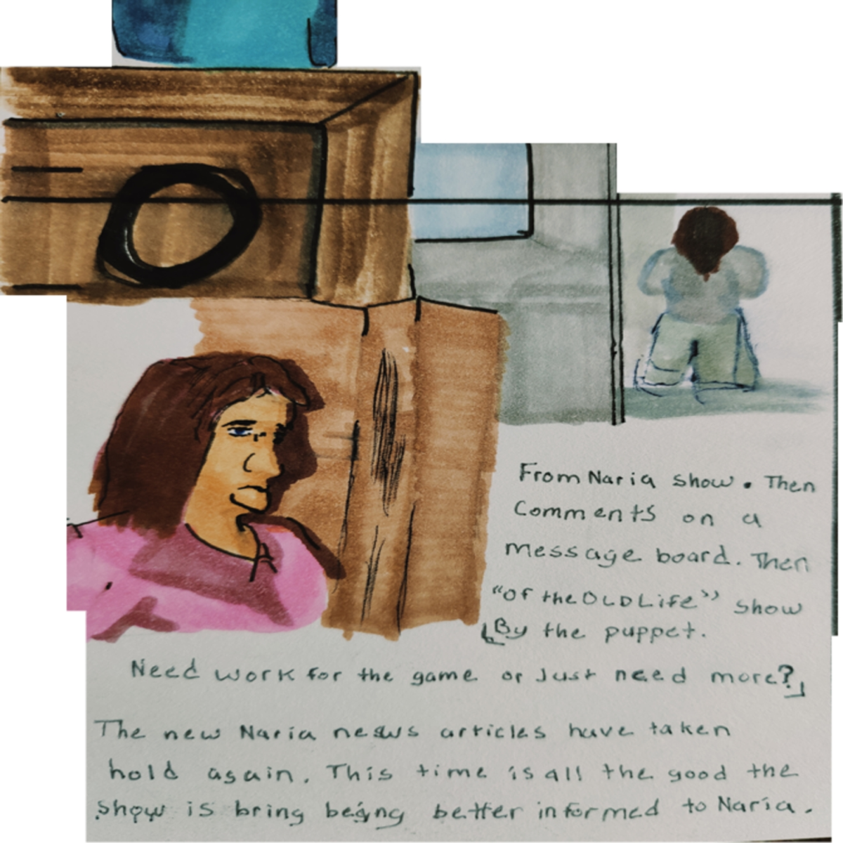 Inked Path: Lateness of the History in Water, comic art, comic strips, inkedpath, late to the party, puzzlement, Quibbles of the scribbles, the clone did it, used or not, webcomic