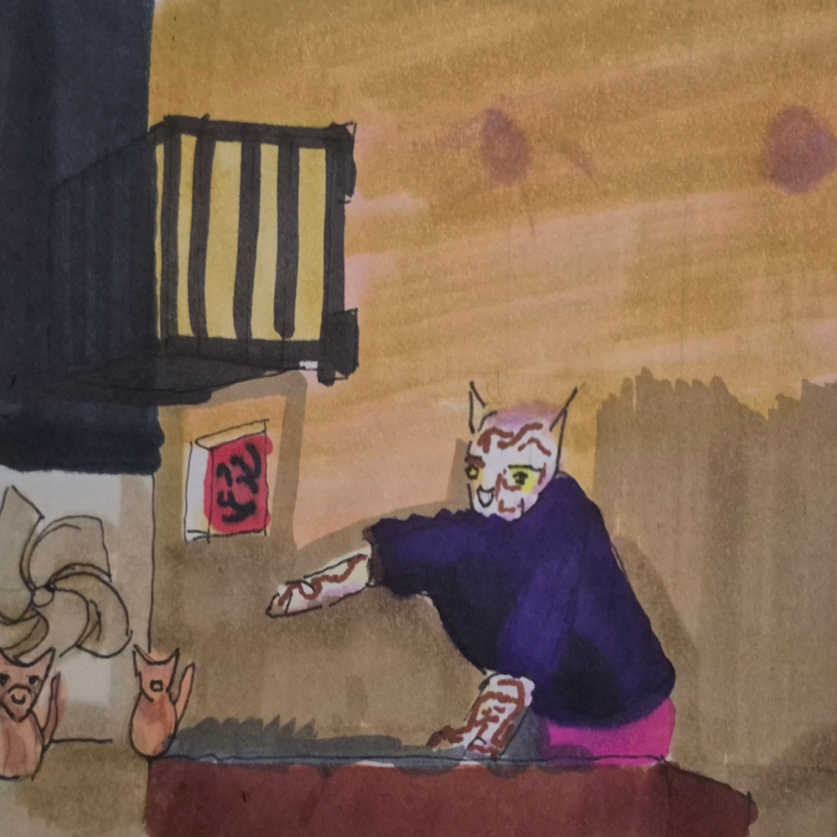 Inked Path: Majority of Contributions Shape the Journey, comic art, comic strips, inkedpath, late to the party, puzzlement, Quibbles of the scribbles, the clone did it, used or not, webcomic.