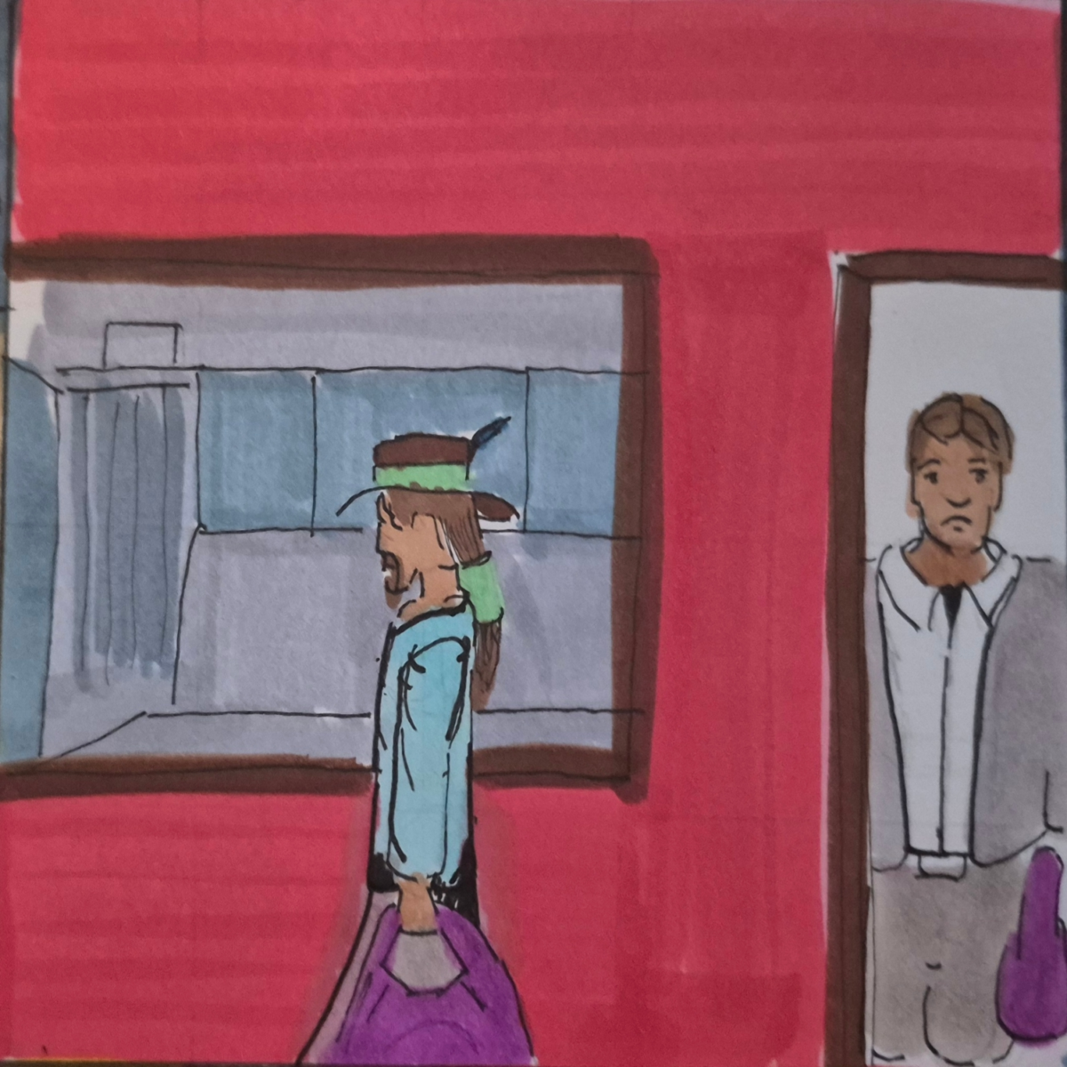 Inked Path: Amongst the ink, usefulness is found, comic art, comic strips, inkedpath, late to the party, puzzlement, Quibbles of the scribbles, the clone did it, used or not, webcomic