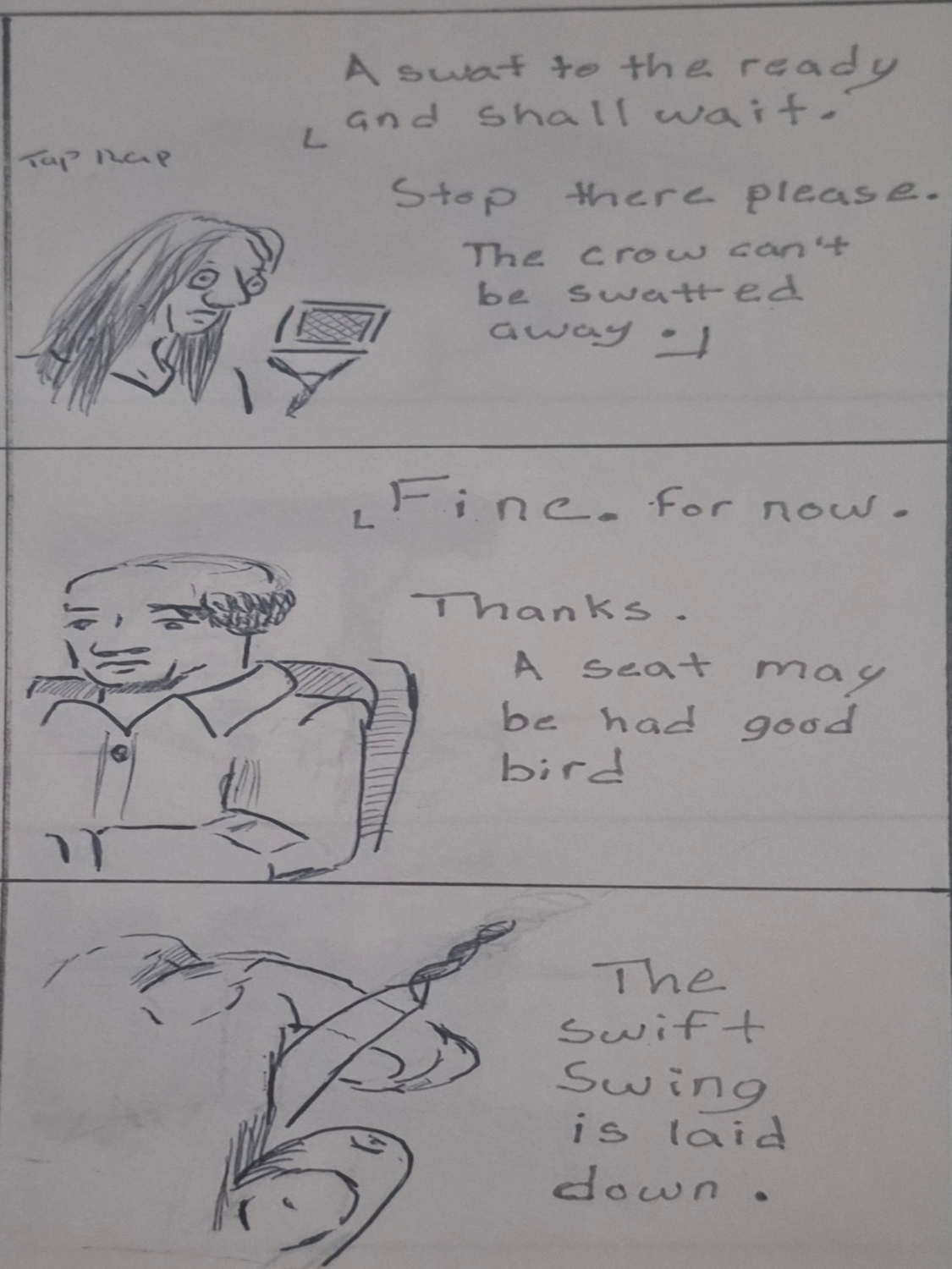 Amongst the Frames: Undoing a way puzzlement, amongst the frames