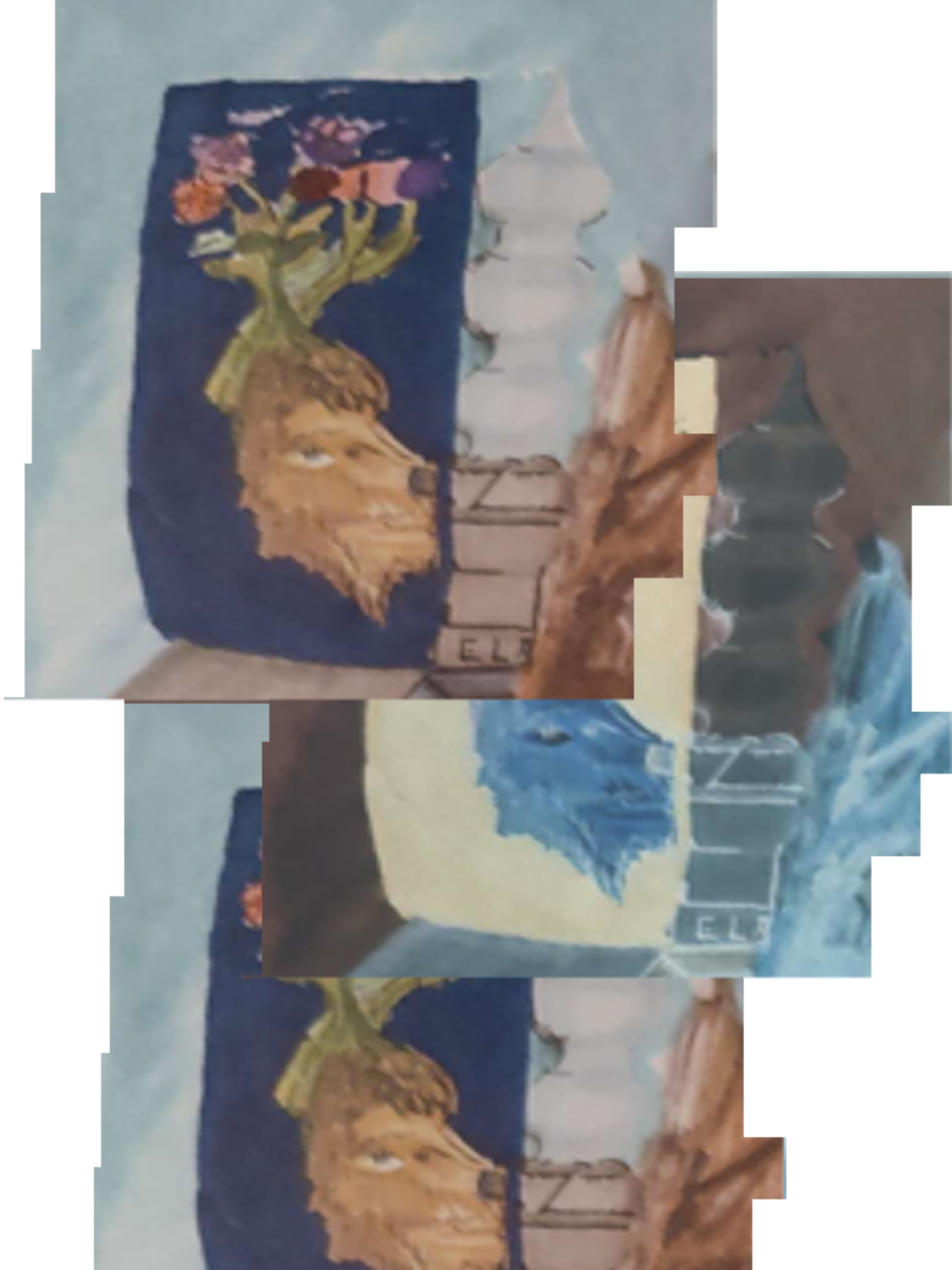 Inked path: Catalyzes without suppressibility,  Amongst the frames, away-ink, comic art, comic strips, inkedpath, late to the party, puzzlement, Quibbles of the scribbles, the clone did it, used or not, webcomic