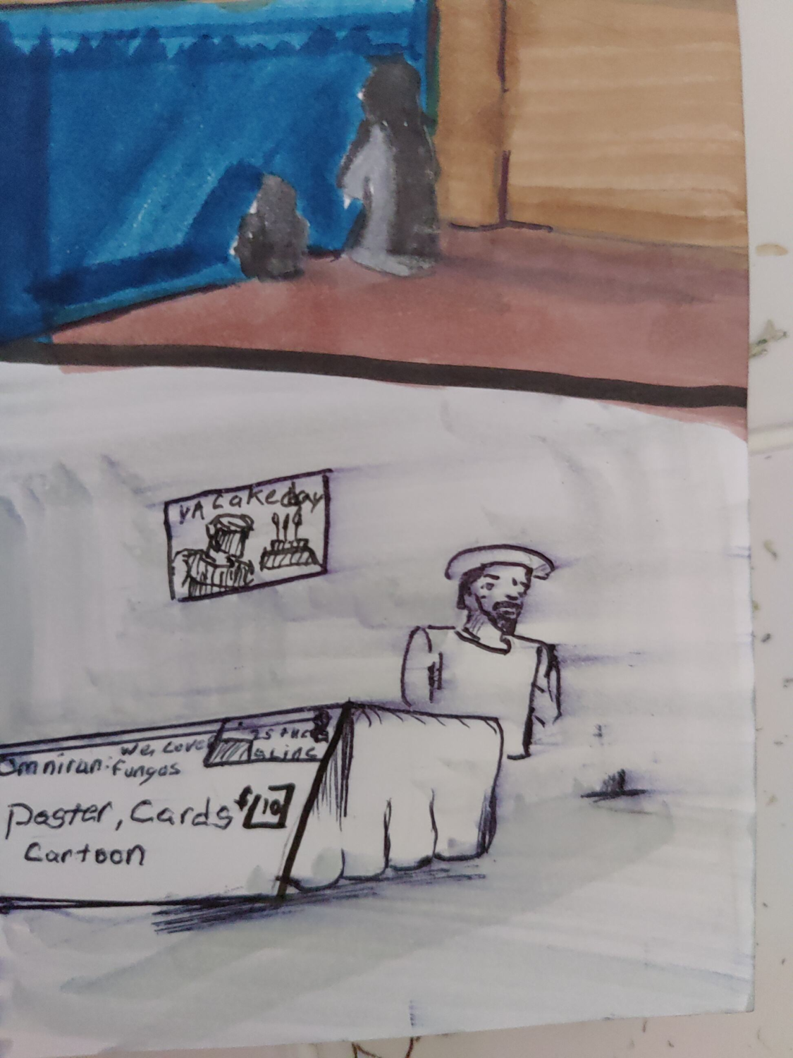 Comic entries of the away forward ink the path