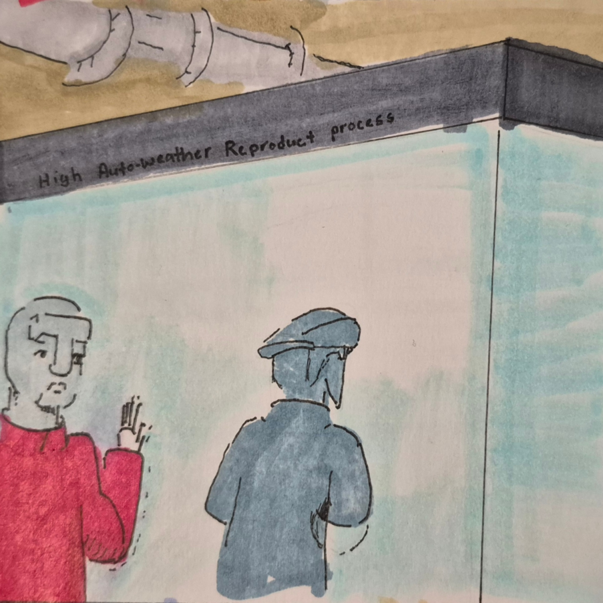 Inked Path: Imagination and Storytelling as Unifying Elements, comic art, comic strips, inkedpath, late to the party, puzzlement, Quibbles of the scribbles, the clone did it, used or not, webcomic.