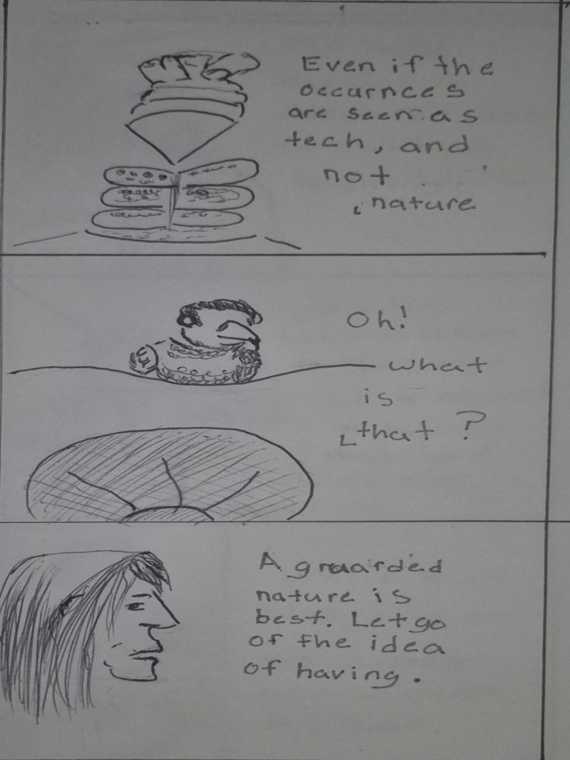 Amongst the Frames: Undoing a way puzzlement, amongst the frames