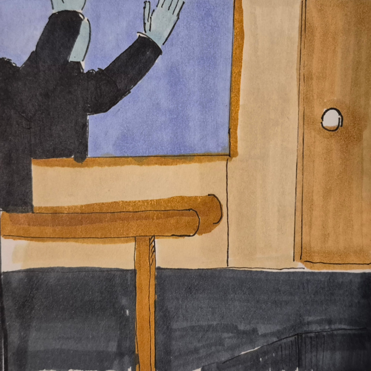 Inked Path: Imagination and Storytelling as Unifying Elements, comic art, comic strips, inkedpath, late to the party, puzzlement, Quibbles of the scribbles, the clone did it, used or not, webcomic.