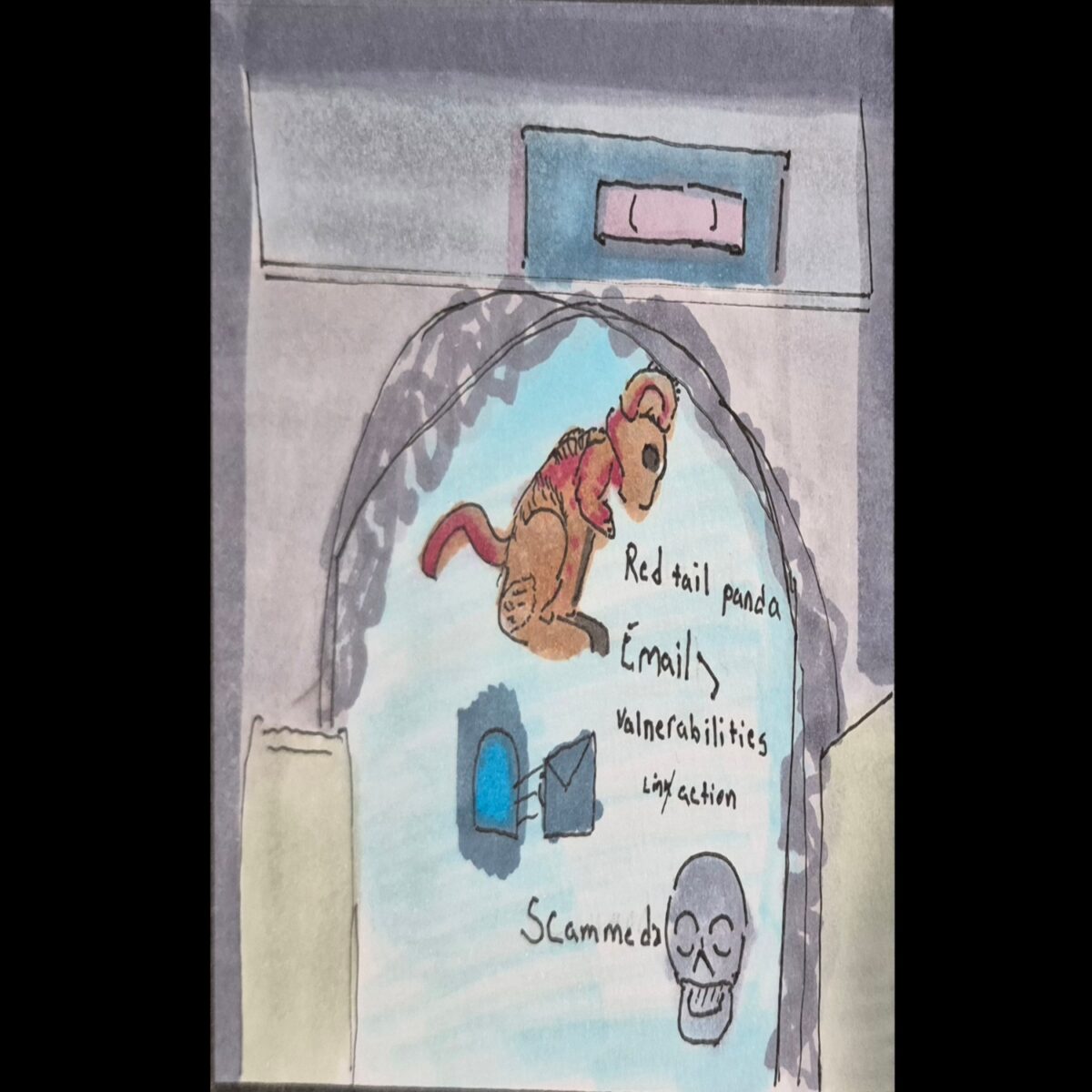 Inked Path: Wait, it was a different line, right?, comic art, comic strips, inkedpath, late to the party, puzzlement, Quibbles of the scribbles, the clone did it, used or not, webcomic.