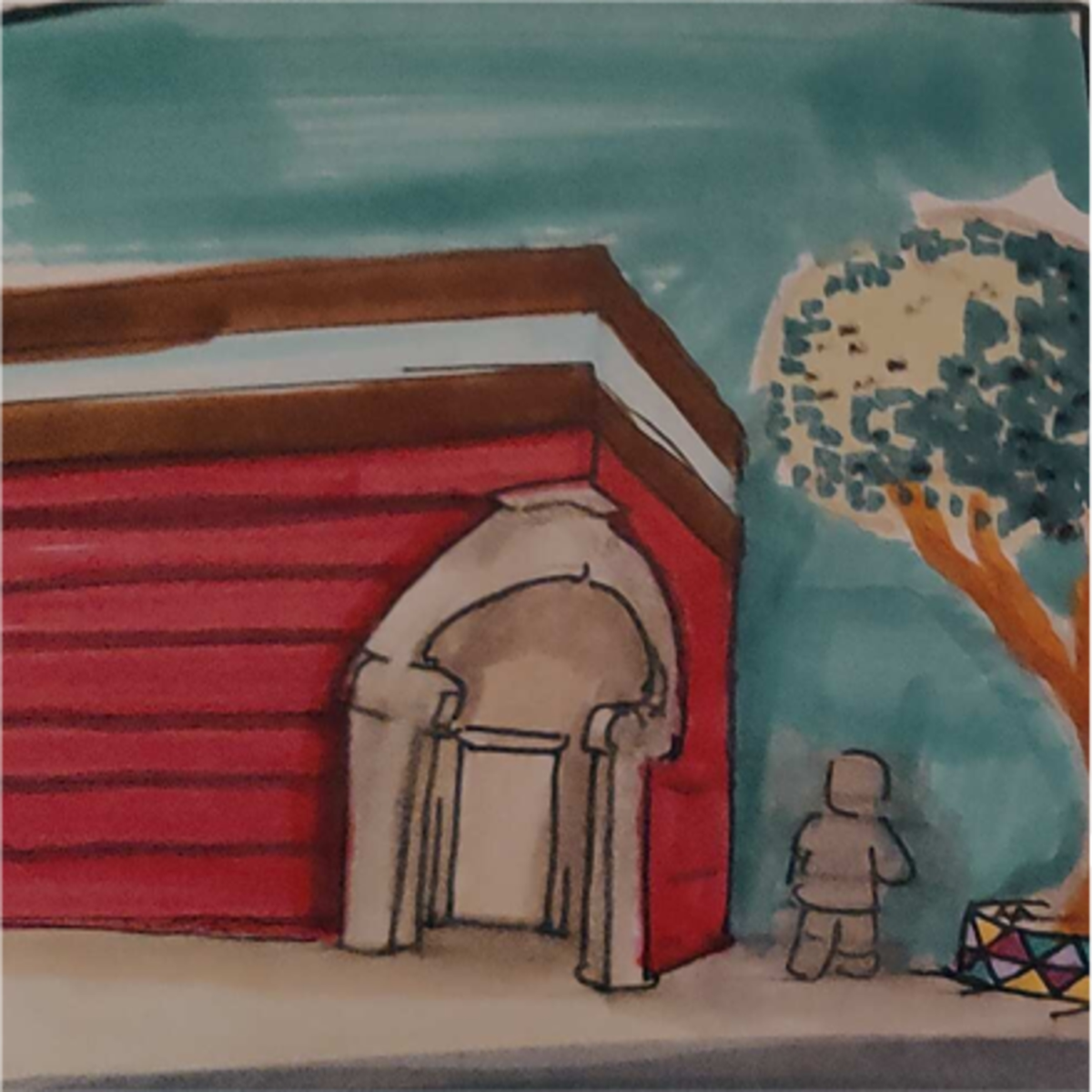 Inked Path: A murky depth and foggy view brings to mind, right?, comic art, comic strips, inkedpath, late to the party, puzzlement, Quibbles of the scribbles, the clone did it, used or not, webcomic.