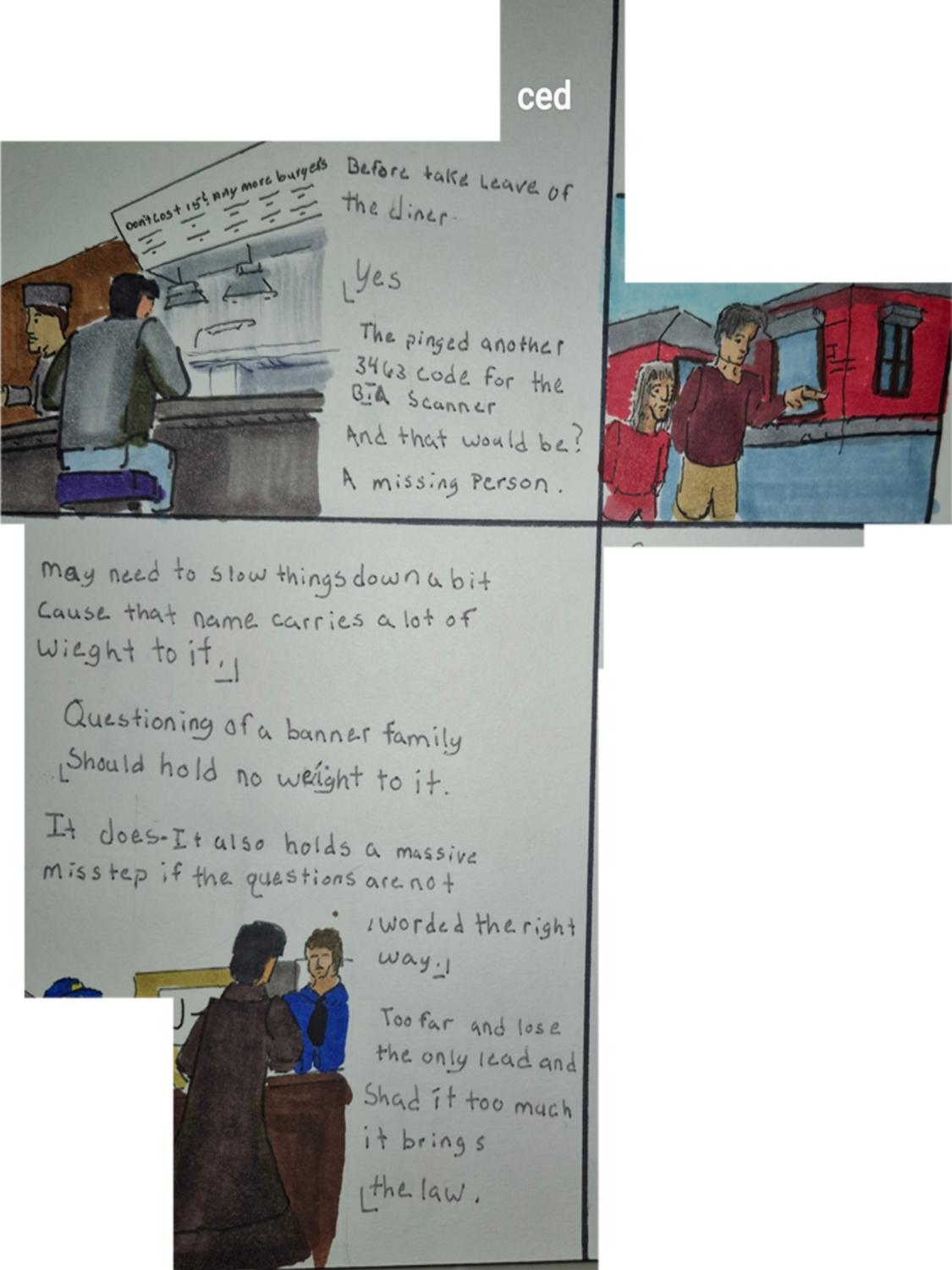 Inked Path: the reset is basic,
Amongst the frames, away-ink, comic art, comic strips, inkedpath, late to the party, puzzlement, Quibbles of the scribbles, the clone did it, used or not, webcomic