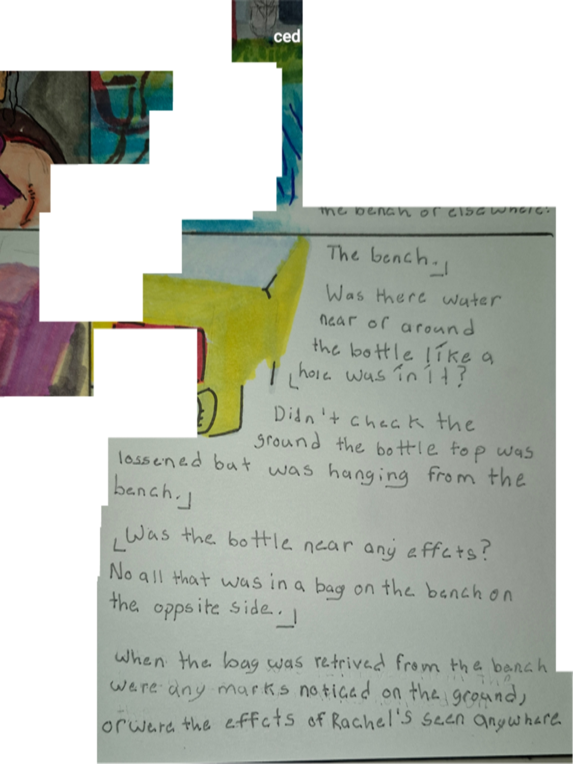 Inked Path: The details are debated., the quibbles of the scribbles, the clone did it, used or not, late to the party, puzzlement, amongst the frames, rovacsa