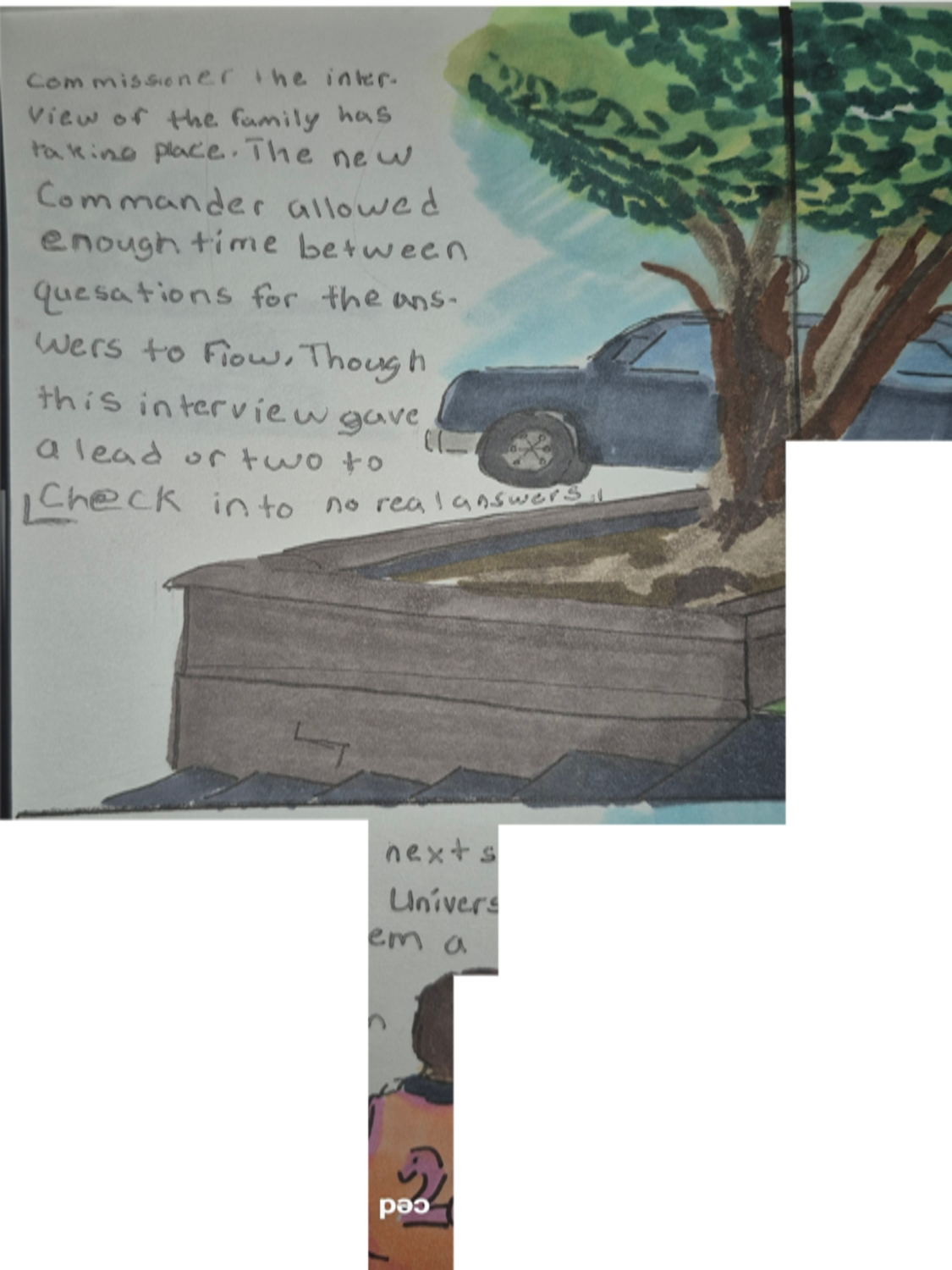 the clone did it, amongst the frames, late to the party, used or not, puzzlement, and quibbles of the scribbles