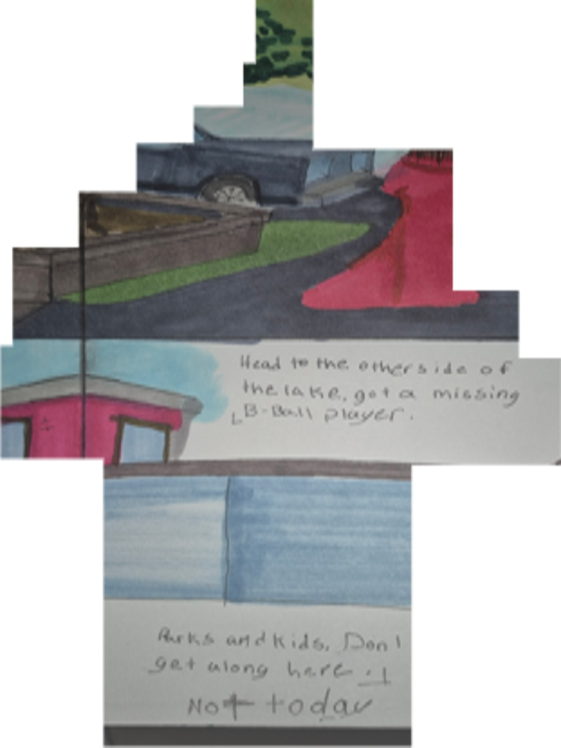 the clone did it, amongst the frames, late to the party, used or not, puzzlement, and quibbles of the scribbles