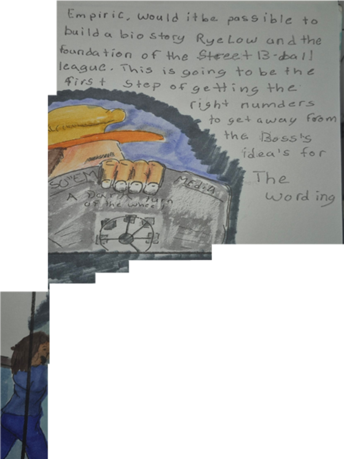 the clone did it, amongst the frames, late to the party, used or not, puzzlement, and quibbles of the scribbles