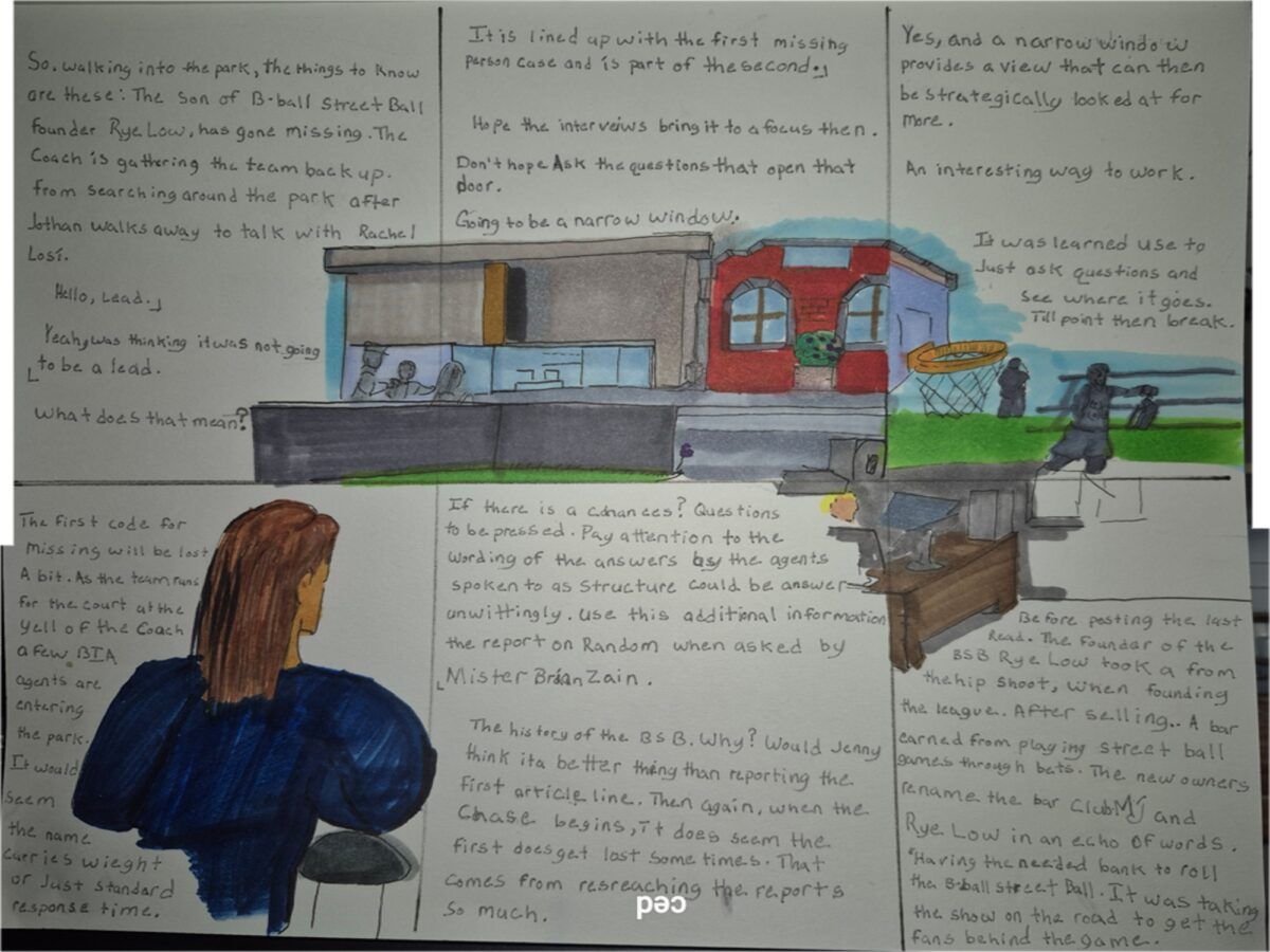 Inked Path: A clown is given a clue.
Amongst the frames, away-ink, comic art, comic strips, inkedpath, late to the party, puzzlement, Quibbles of the scribbles, the clone did it, used or not, webcomic