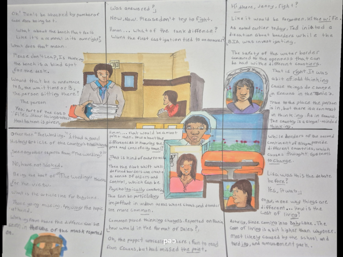 Inked Path: The madness or the crazy, which?
Amongst the frames, away-ink, comic art, comic strips, inkedpath, late to the party, puzzlement, Quibbles of the scribbles, the clone did it, used or not, webcomic