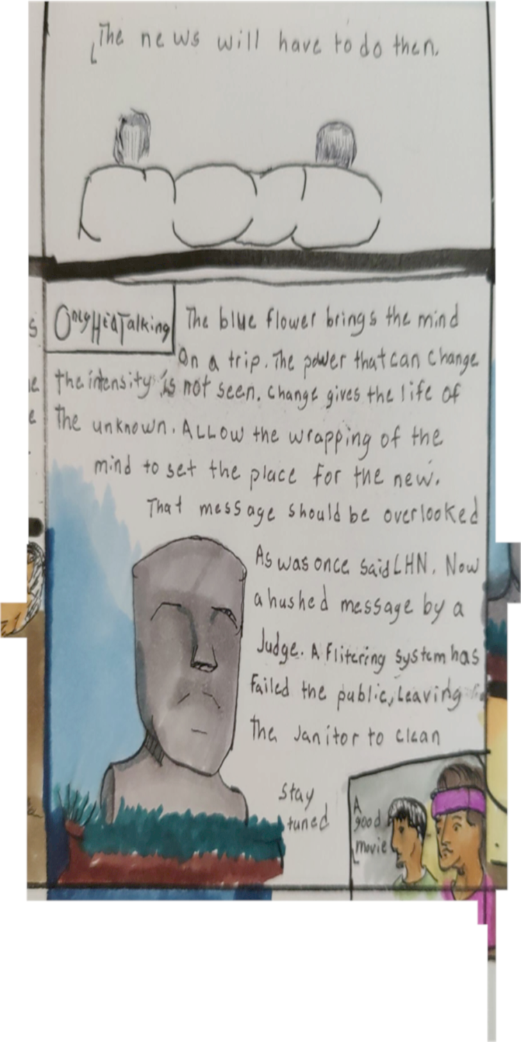 Inked Path: The maze for 2 is told.
Amongst the frames, away-ink, comic art, comic strips, inkedpath, late to the party, puzzlement, Quibbles of the scribbles, the clone did it, used or not, webcomic