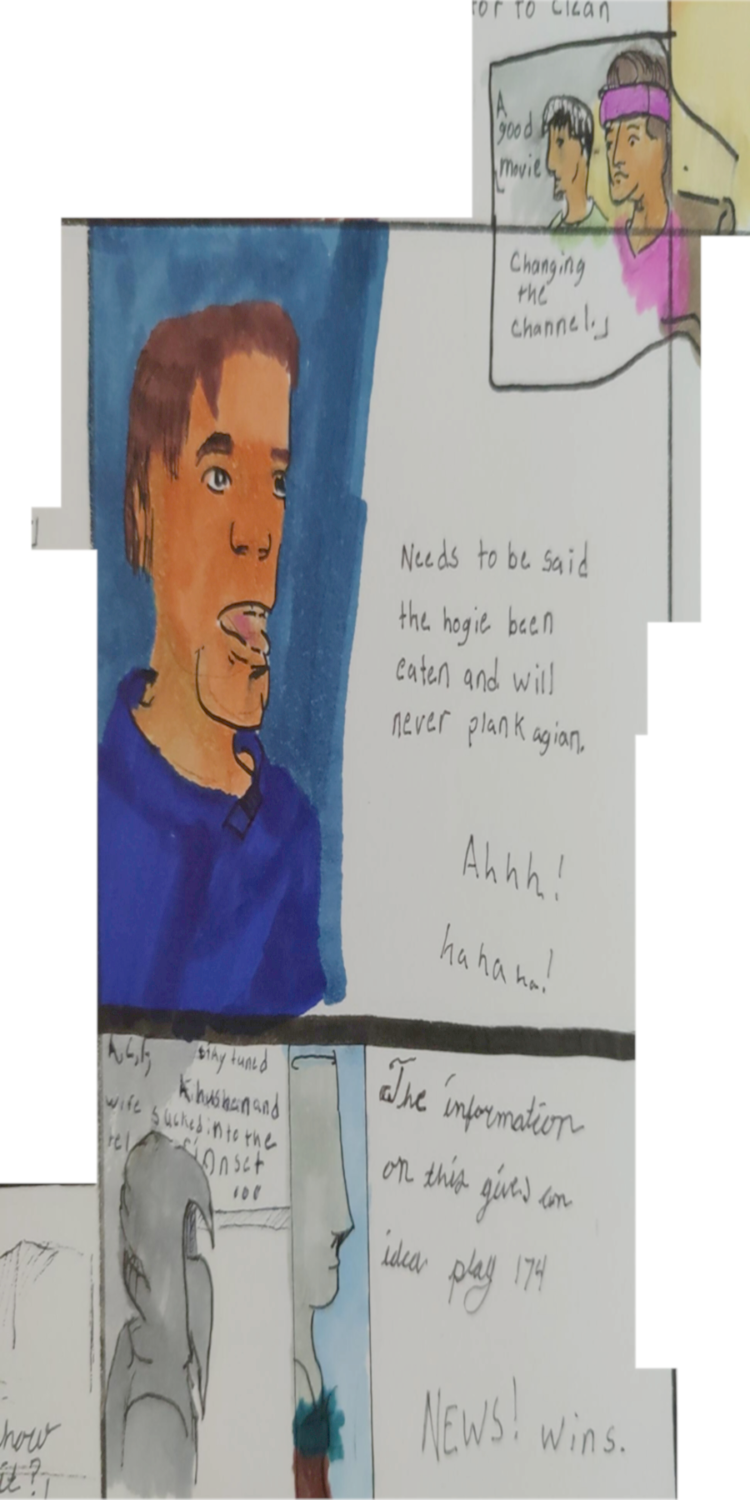 Inked Path: The maze for 2 is told.
Amongst the frames, away-ink, comic art, comic strips, inkedpath, late to the party, puzzlement, Quibbles of the scribbles, the clone did it, used or not, webcomic